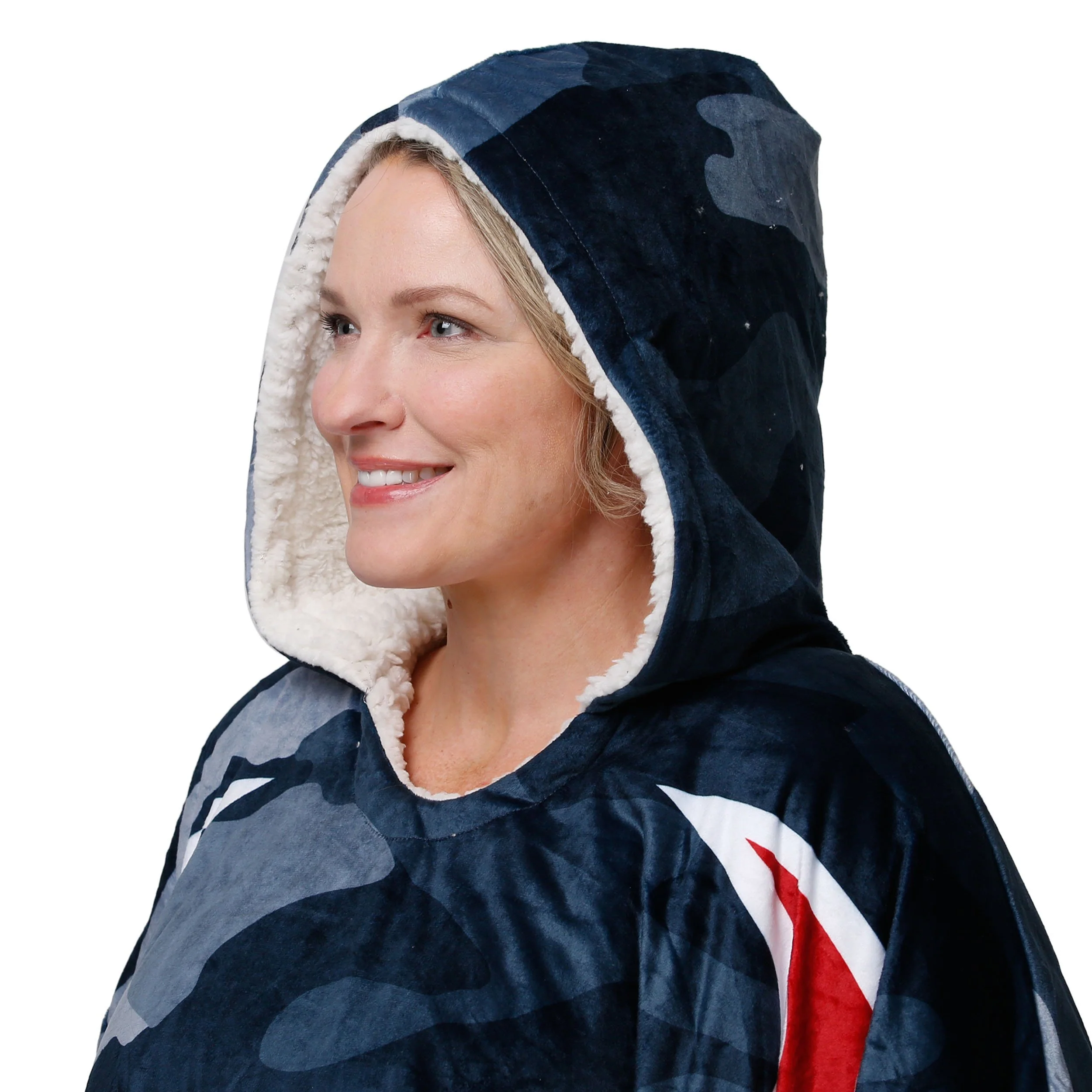 Houston Texans NFL Reversible Team Color Camo Hoodeez - Image 6