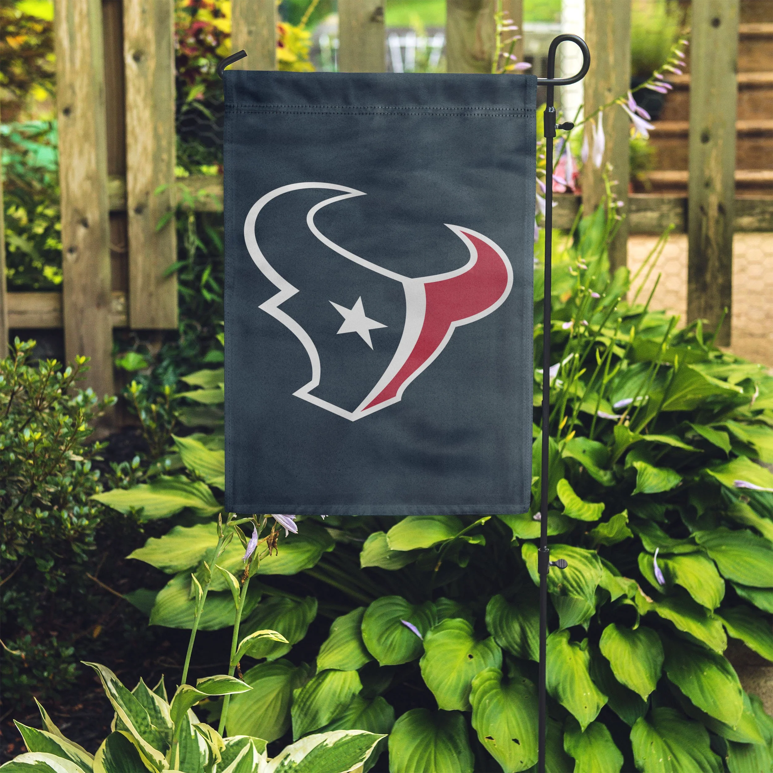 Houston Texans NFL Solid Garden Flag - Image 4
