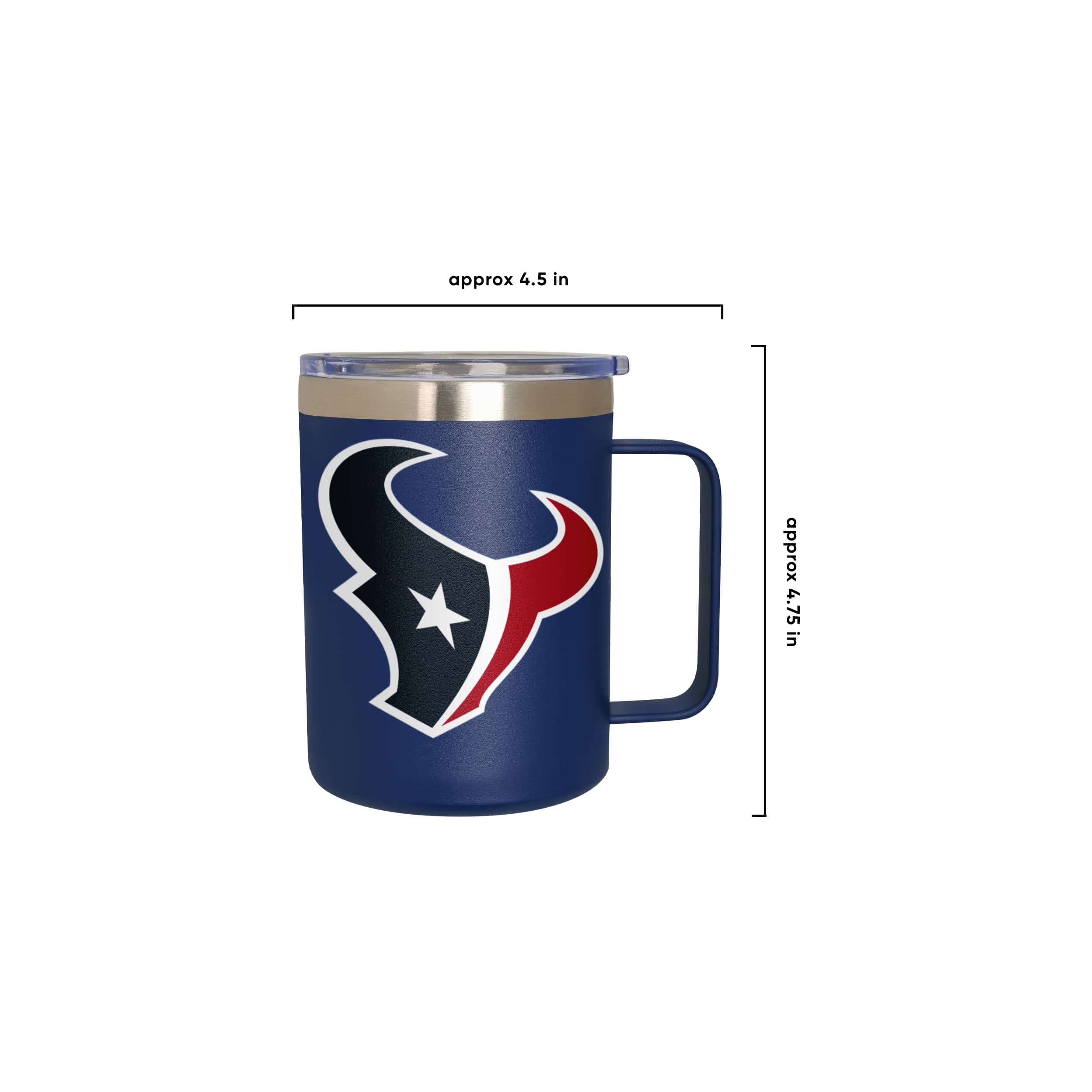 Houston Texans NFL Team Color Insulated Stainless Steel Mug - Image 5