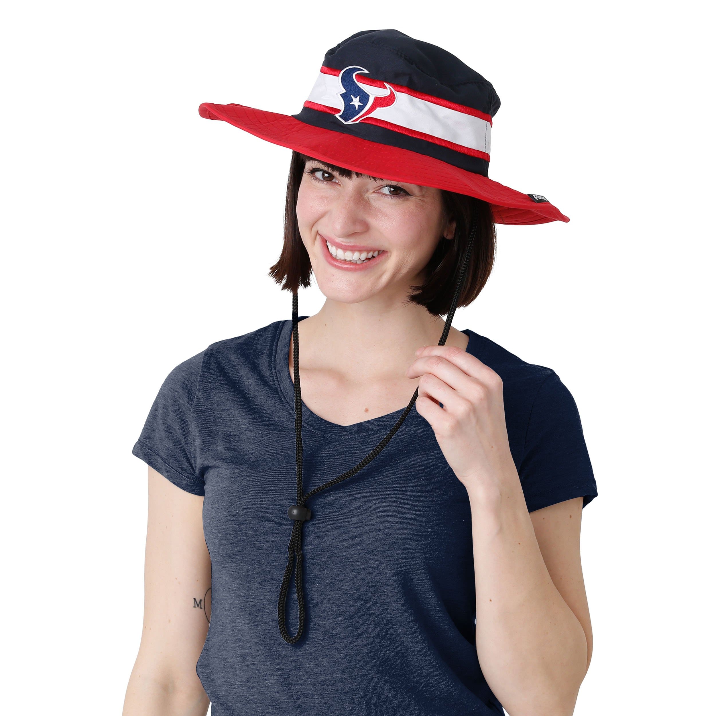 Houston Texans NFL Team Stripe Boonie Hat - Image 2