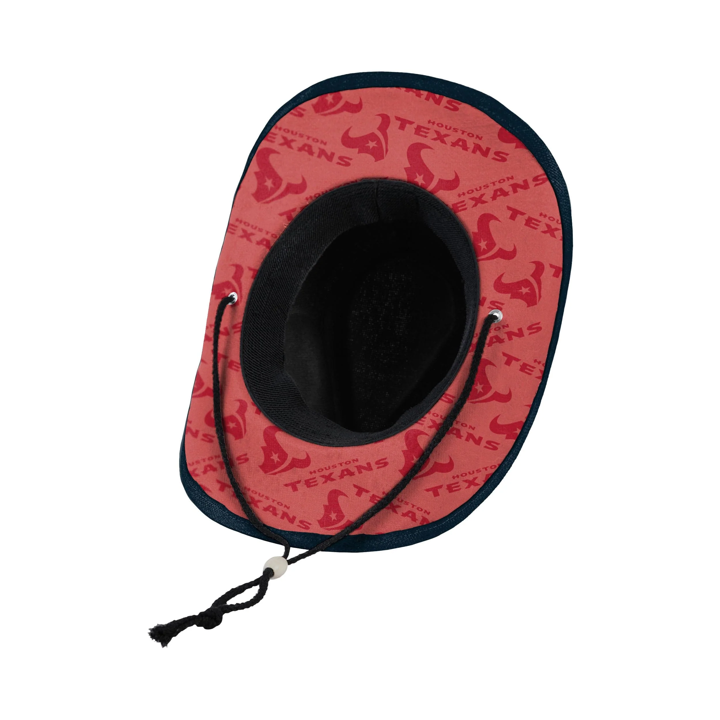 Houston Texans NFL Team Stripe Cowboy Hat - Image 2