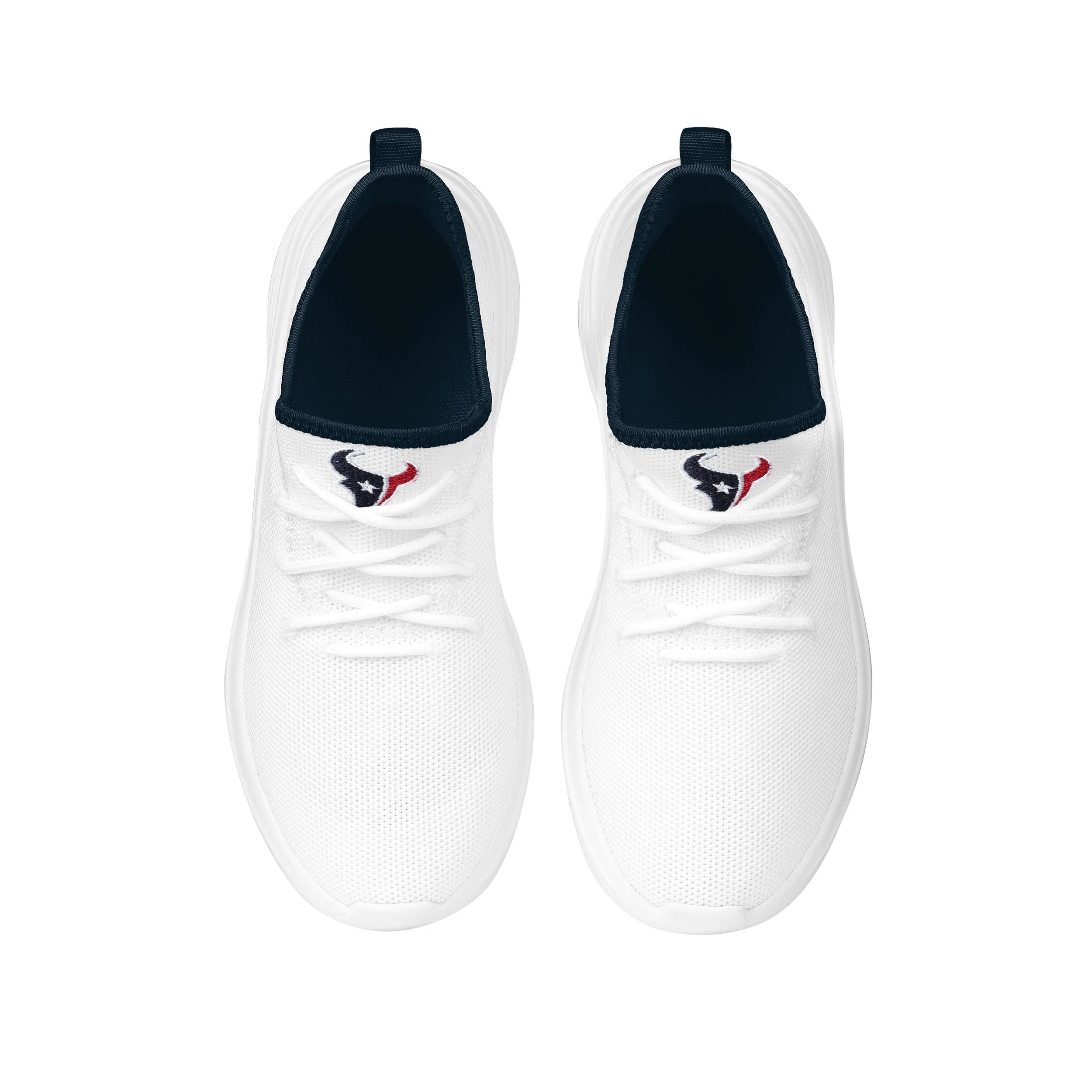 Houston Texans NFL Womens Midsole White Sneakers - Image 4
