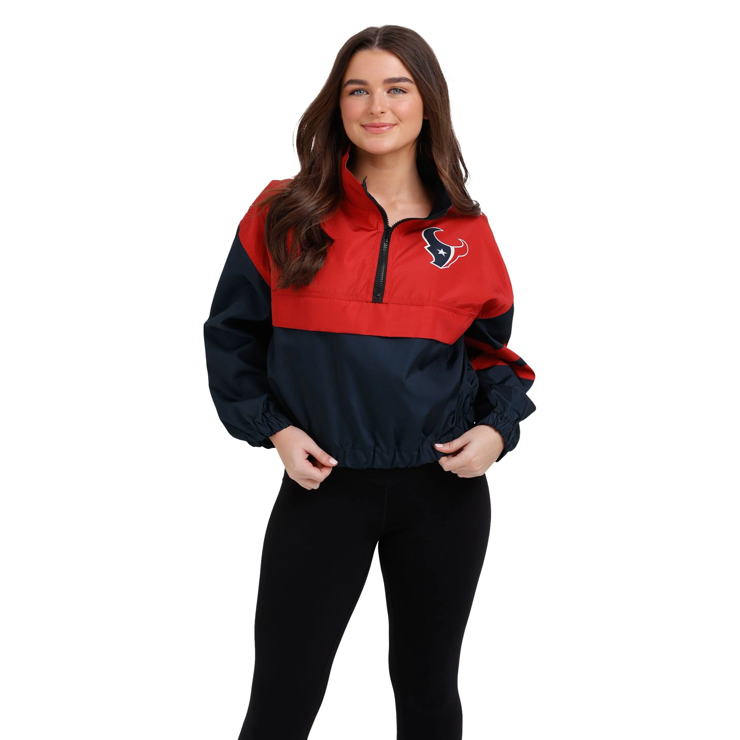 Houston Texans NFL Womens Winning Play Windbreaker