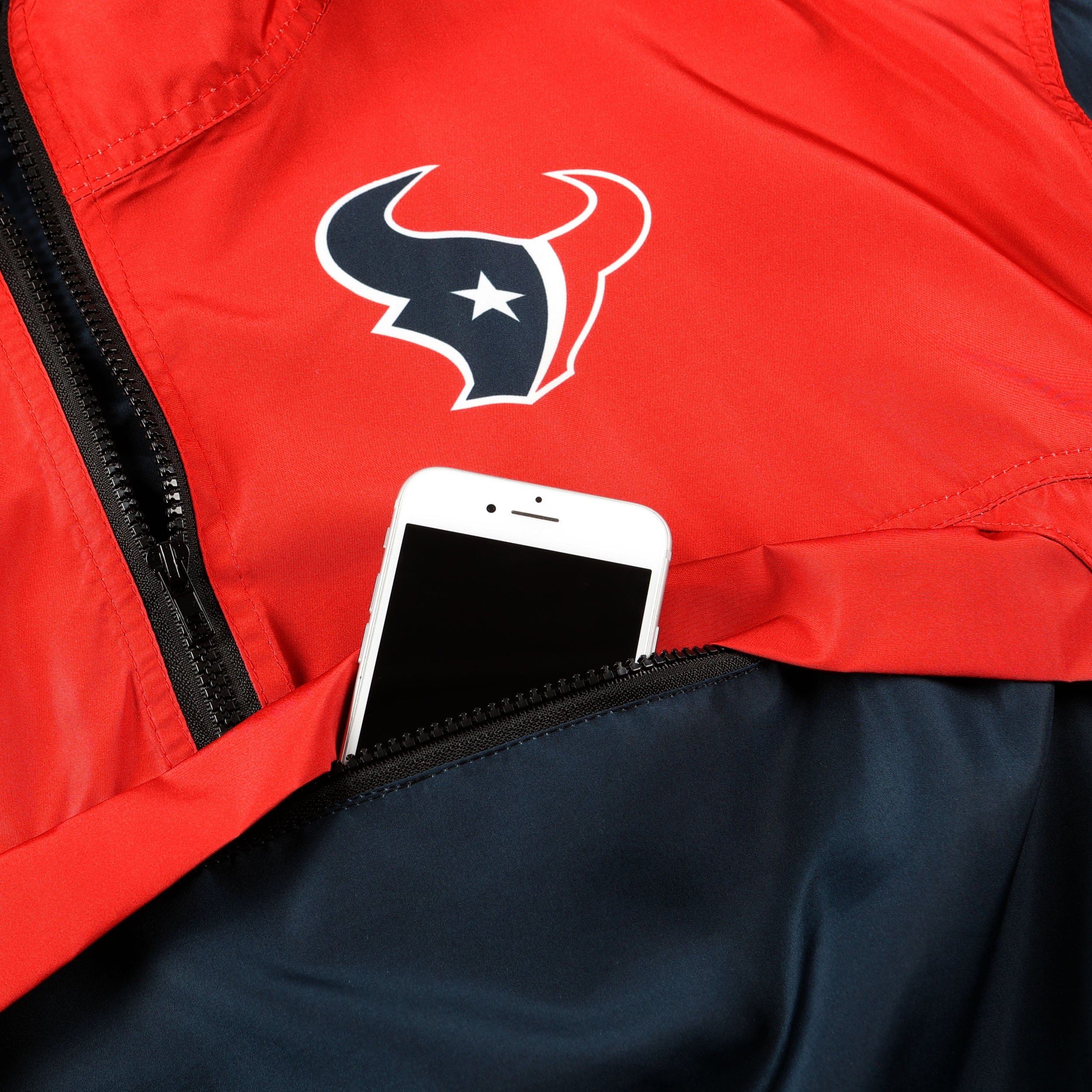 Houston Texans NFL Womens Winning Play Windbreaker - Image 3