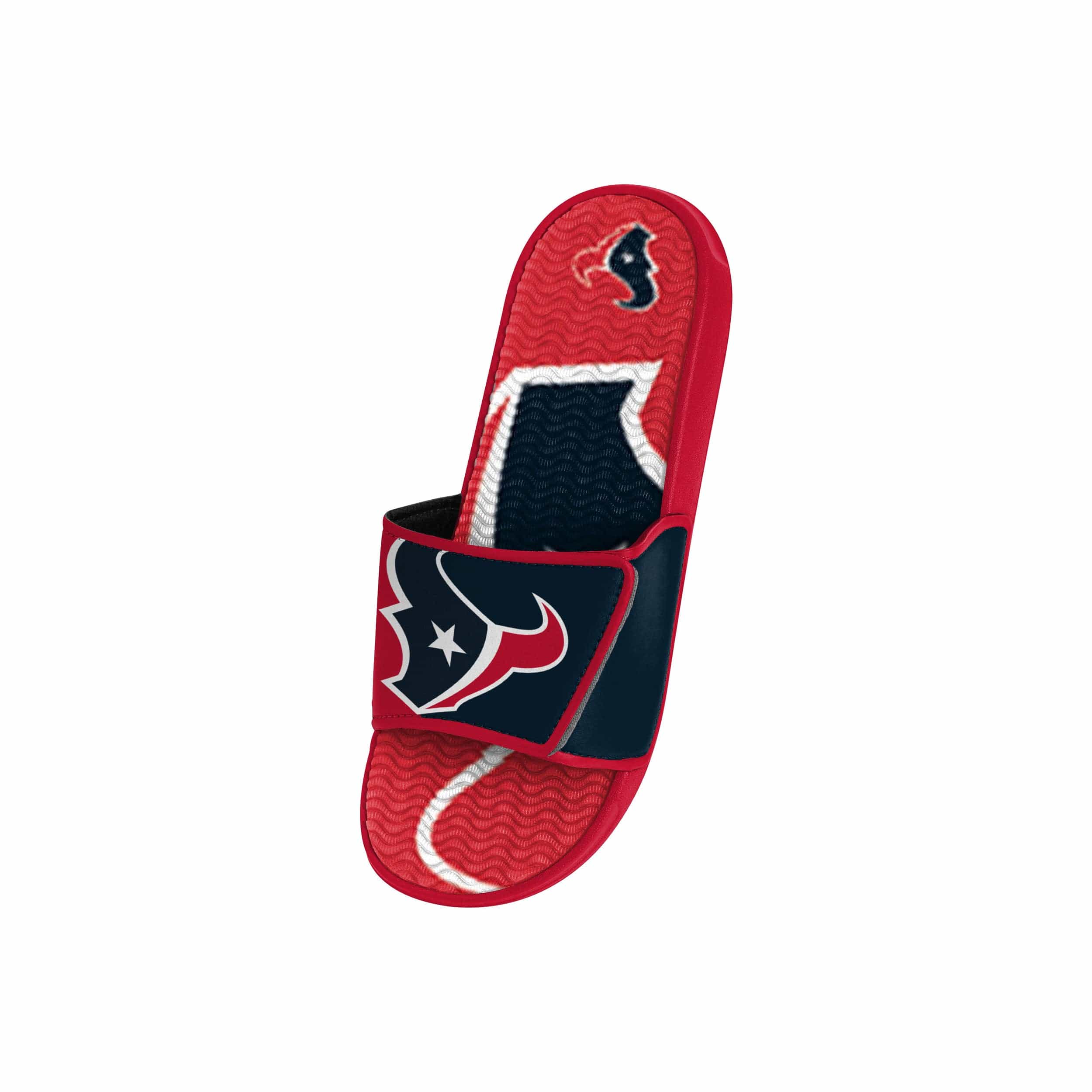 Houston Texans NFL Youth Colorblock Big Logo Gel Slide - Image 3