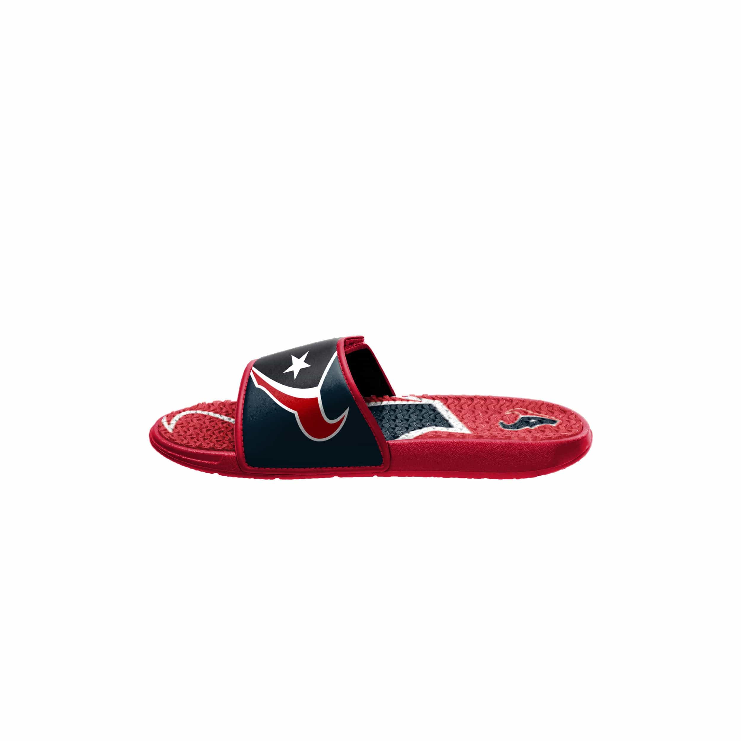 Houston Texans NFL Youth Colorblock Big Logo Gel Slide - Image 4