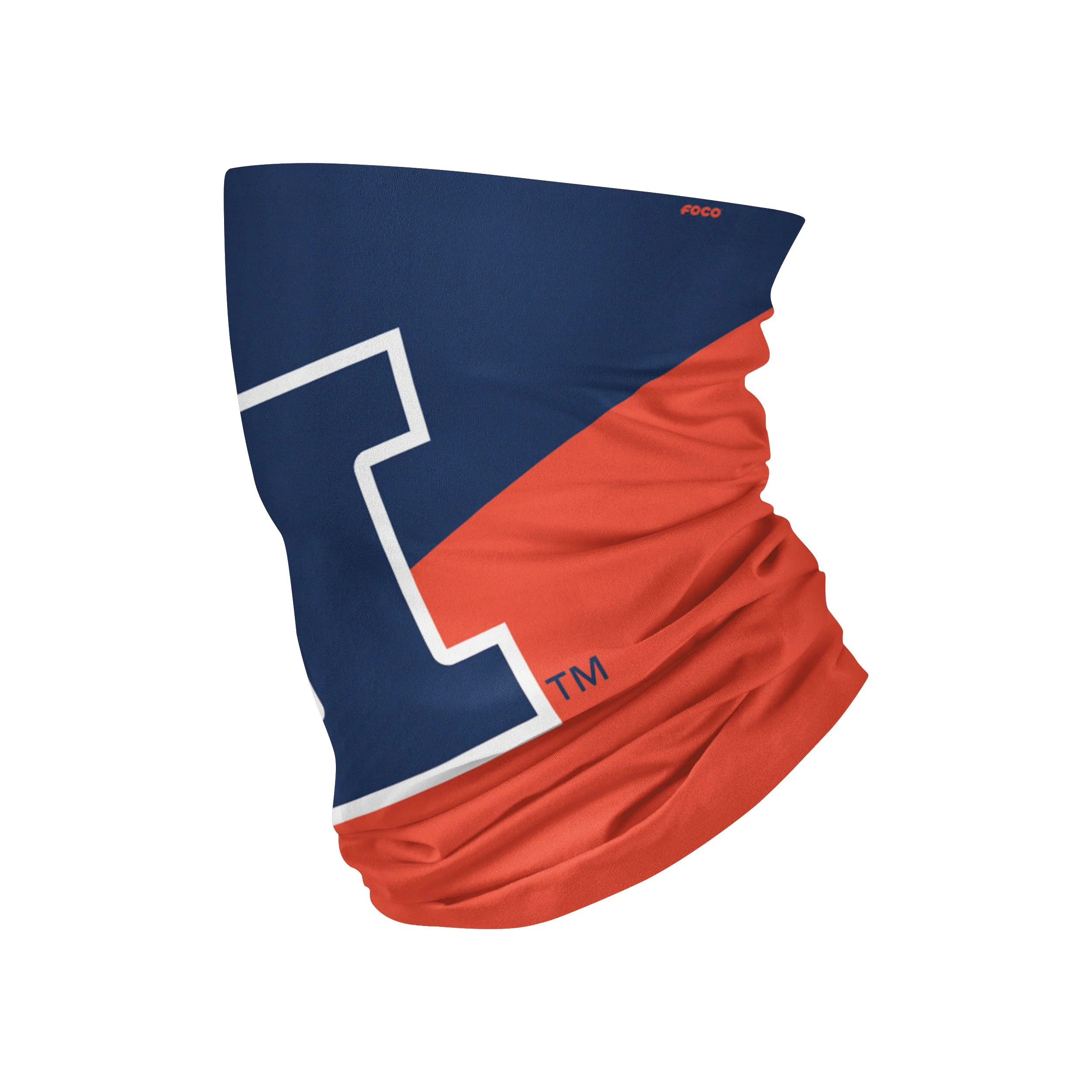 Illinois Fighting Illini NCAA Big Logo Gaiter Scarf