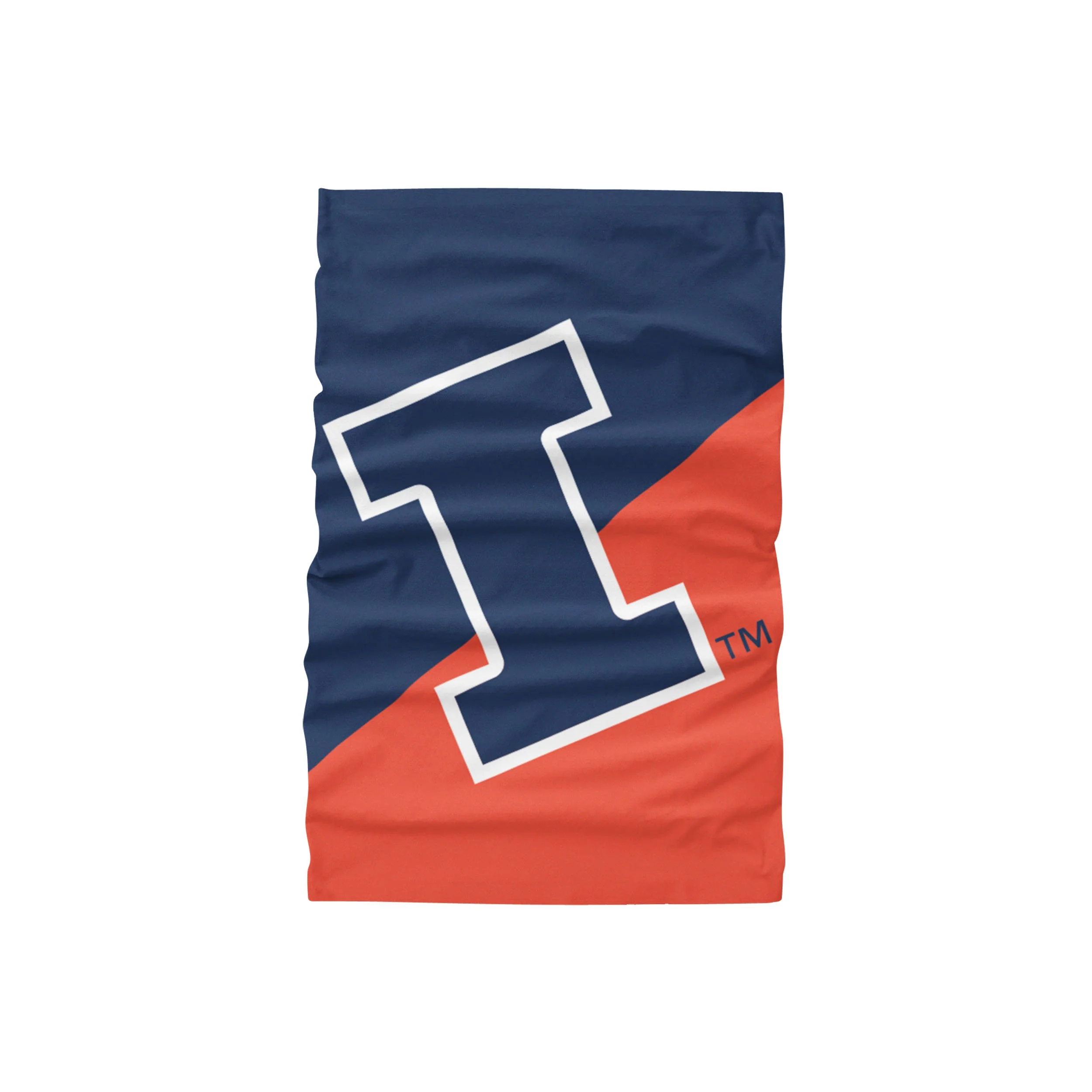 Illinois Fighting Illini NCAA Big Logo Gaiter Scarf - Image 2