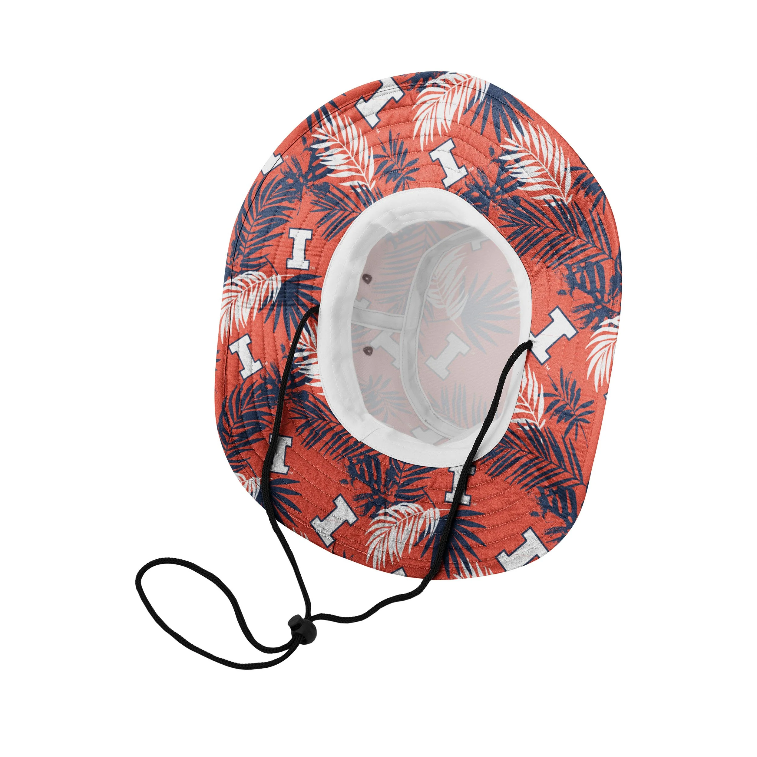 Illinois Fighting Illini NCAA Floral Boonie Hat - Image 3