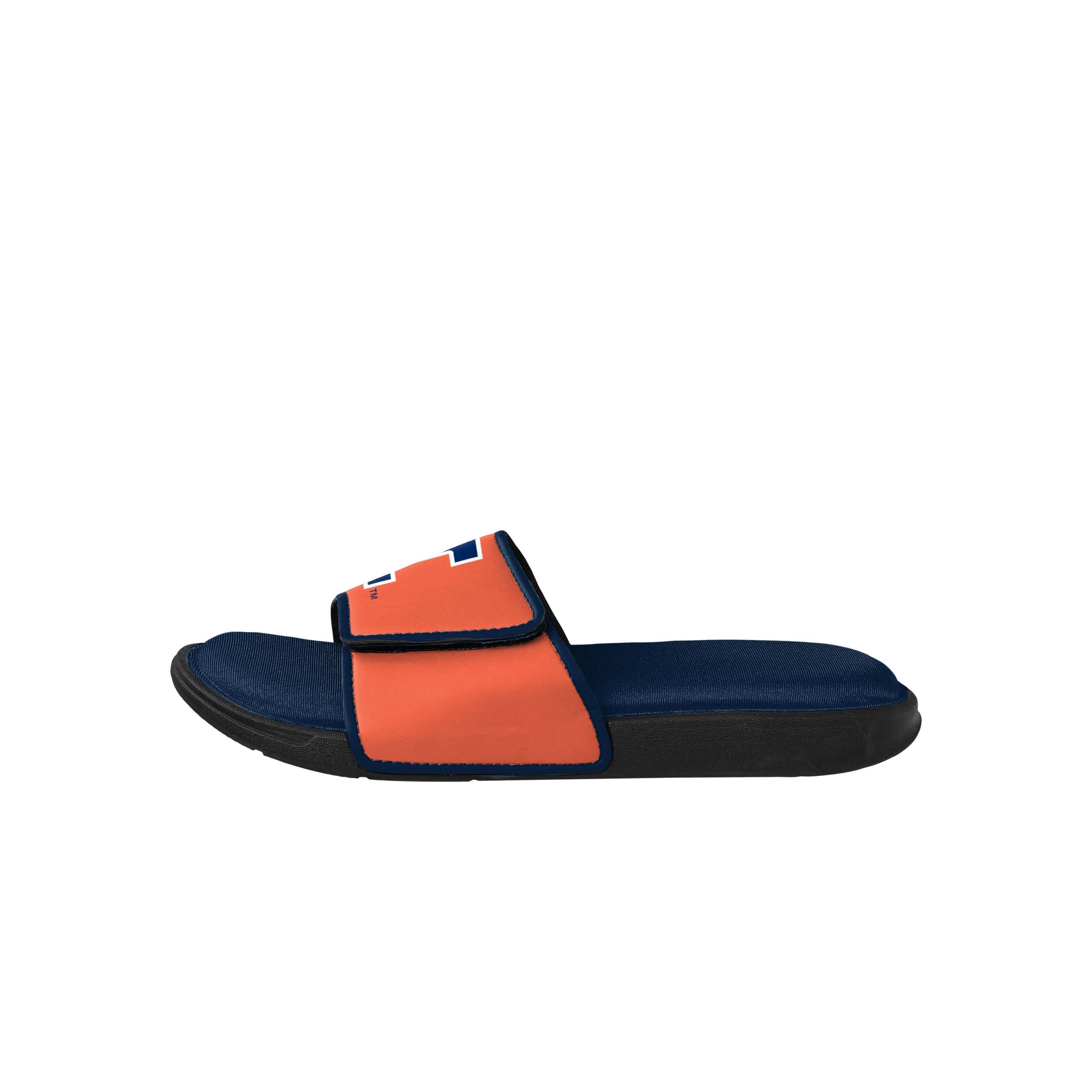 Illinois Fighting Illini NCAA Mens Foam Sport Slide Sandals - Image 2