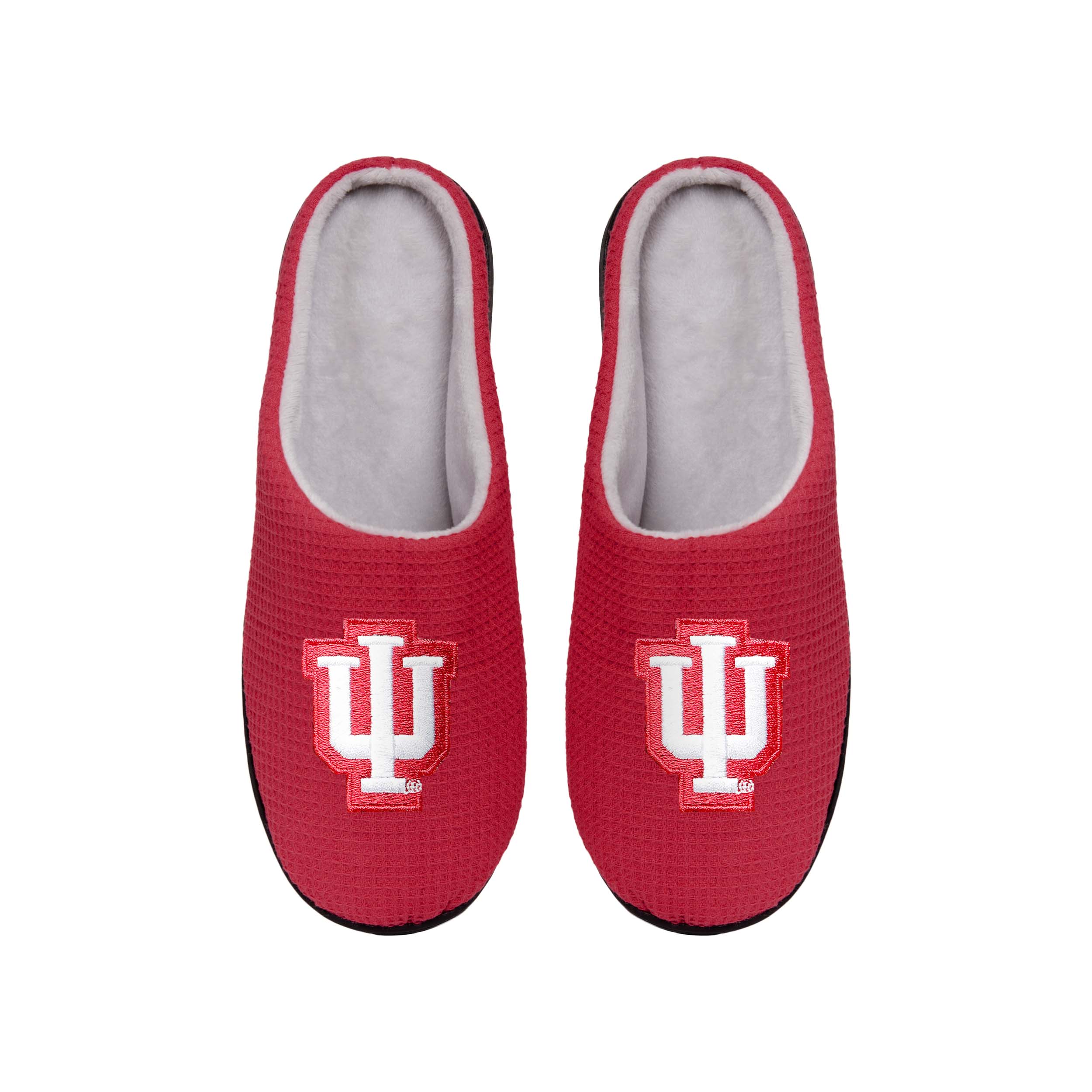 Indiana Hoosiers NCAA Mens Memory Foam Slide Slippers - Image 2