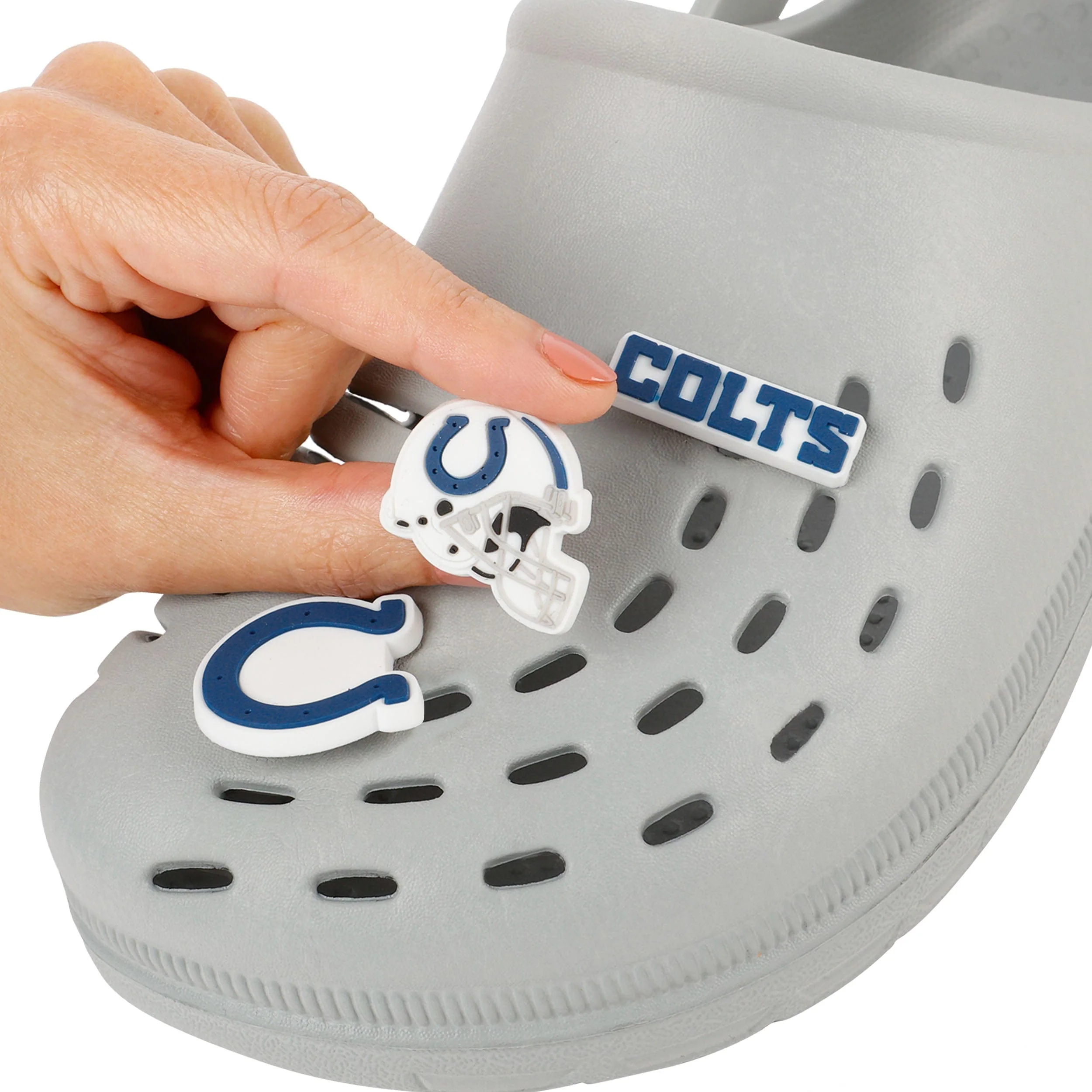 Indianapolis Colts NFL 10 Pack Team Clog Charms - Image 3