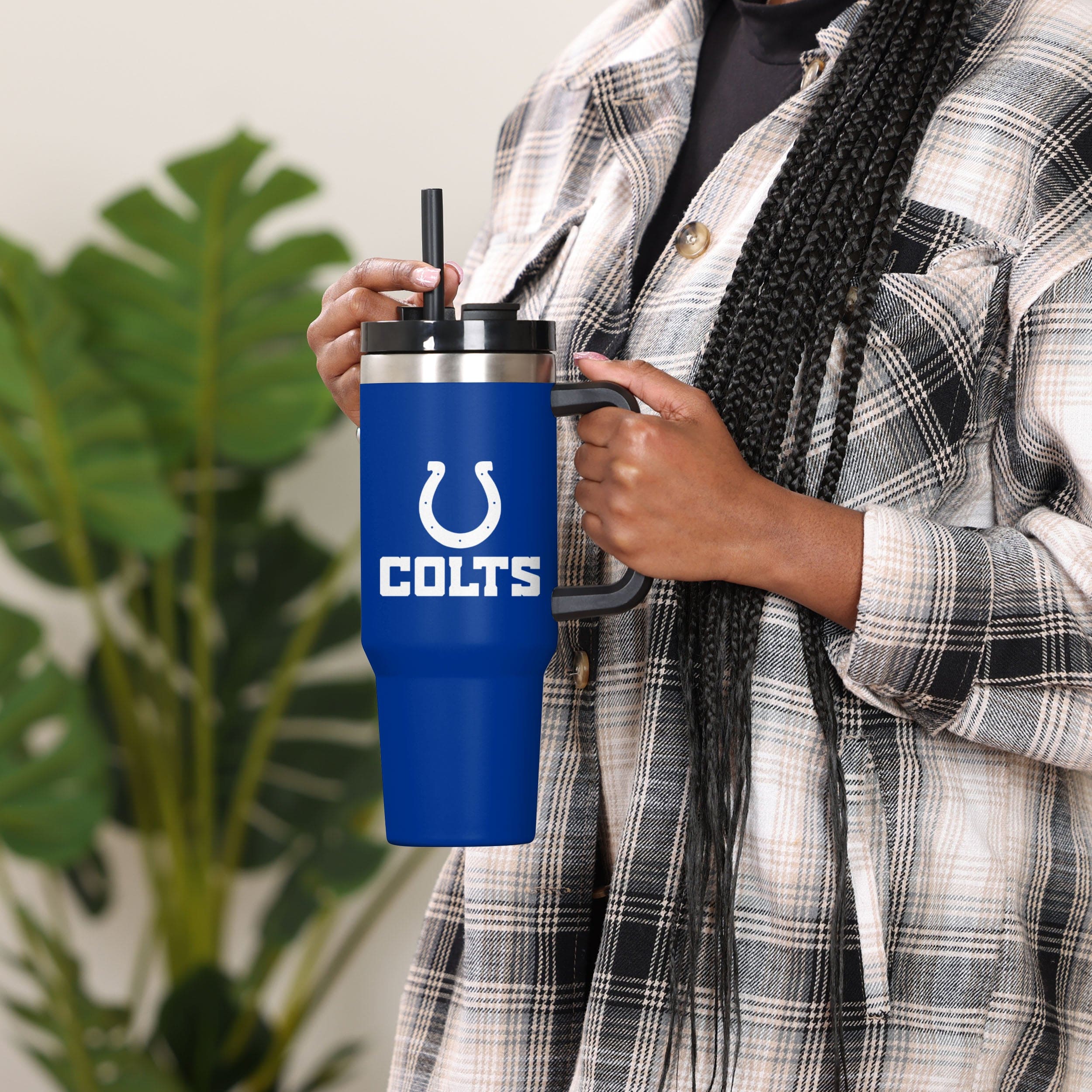 Indianapolis Colts NFL 40 oz XL Tumbler - Image 4