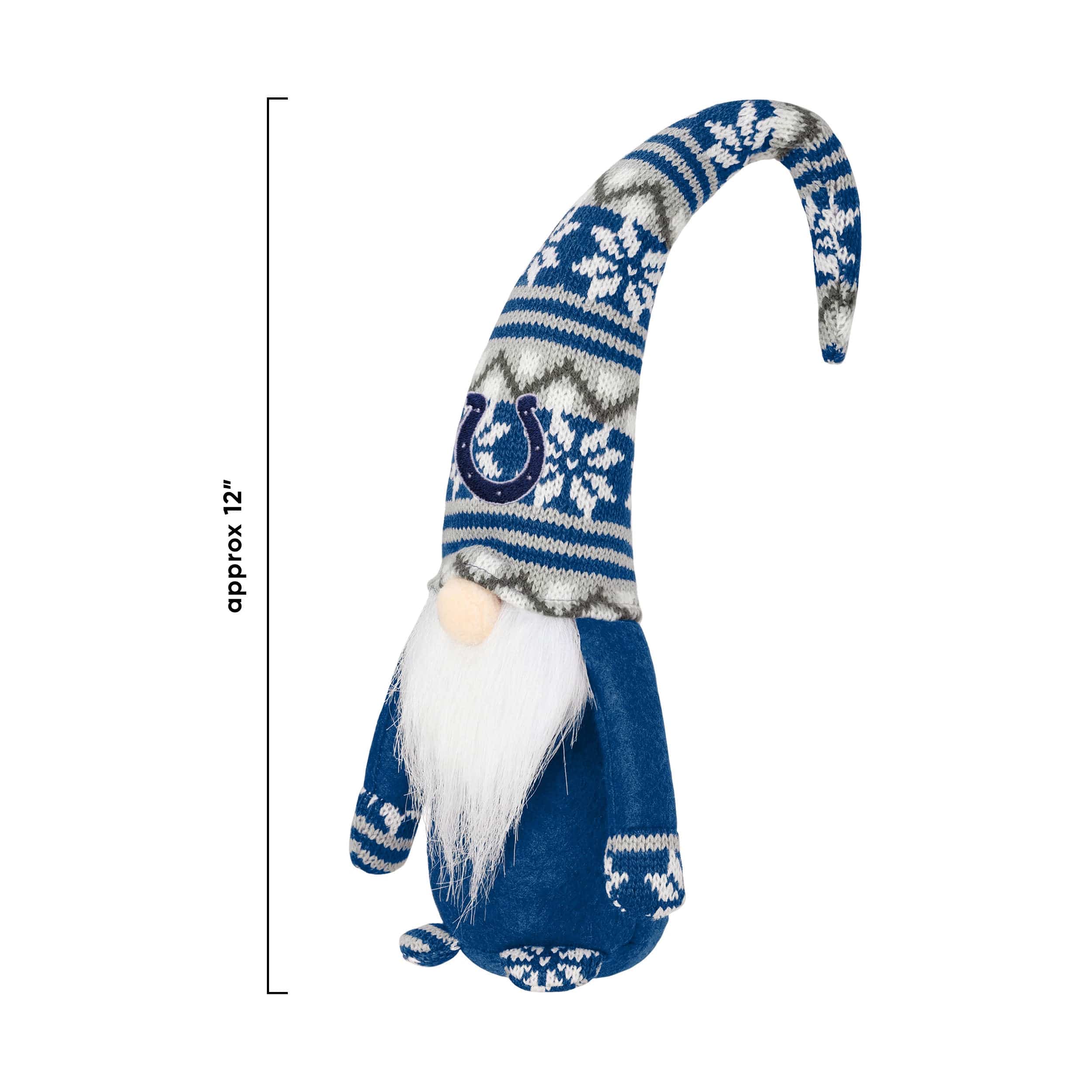 Indianapolis Colts NFL Bent Hat Plush Gnome - Image 3