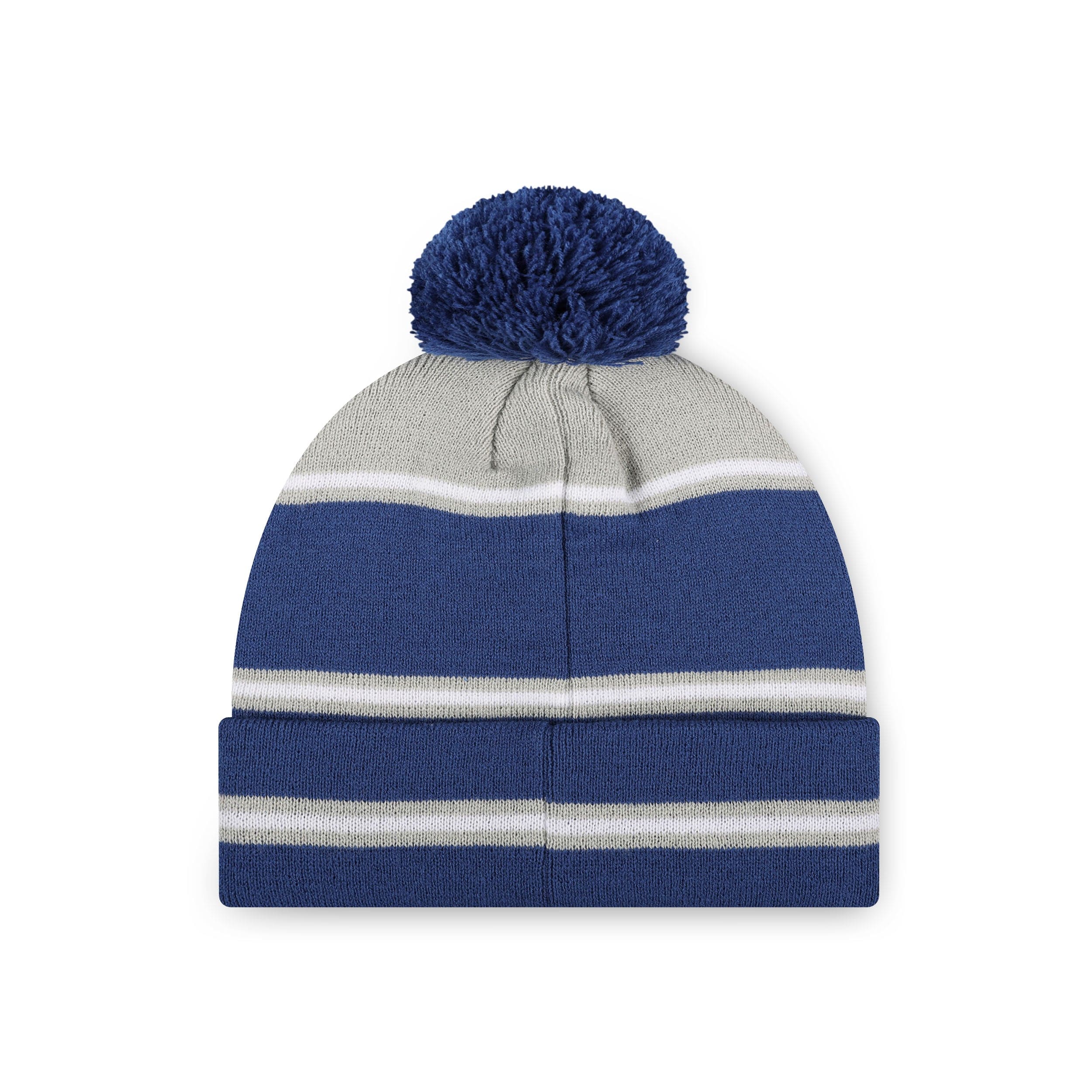 Indianapolis Colts NFL Big Wordmark Stripe Pom Beanie - Image 2