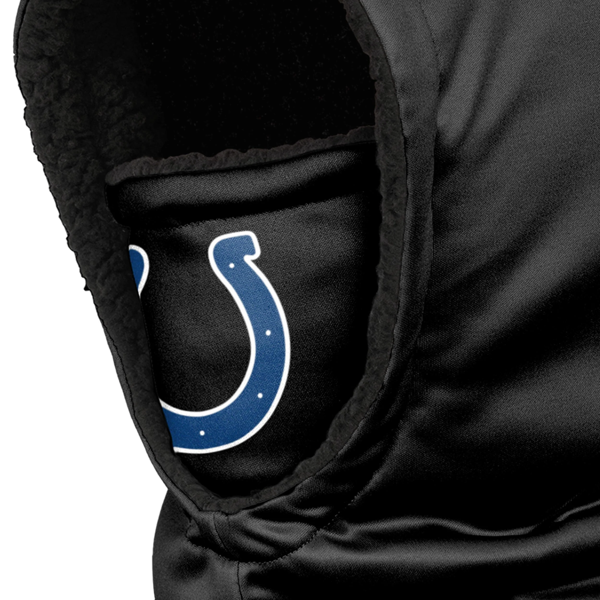 Indianapolis Colts NFL Black Hooded Gaiter - Image 3