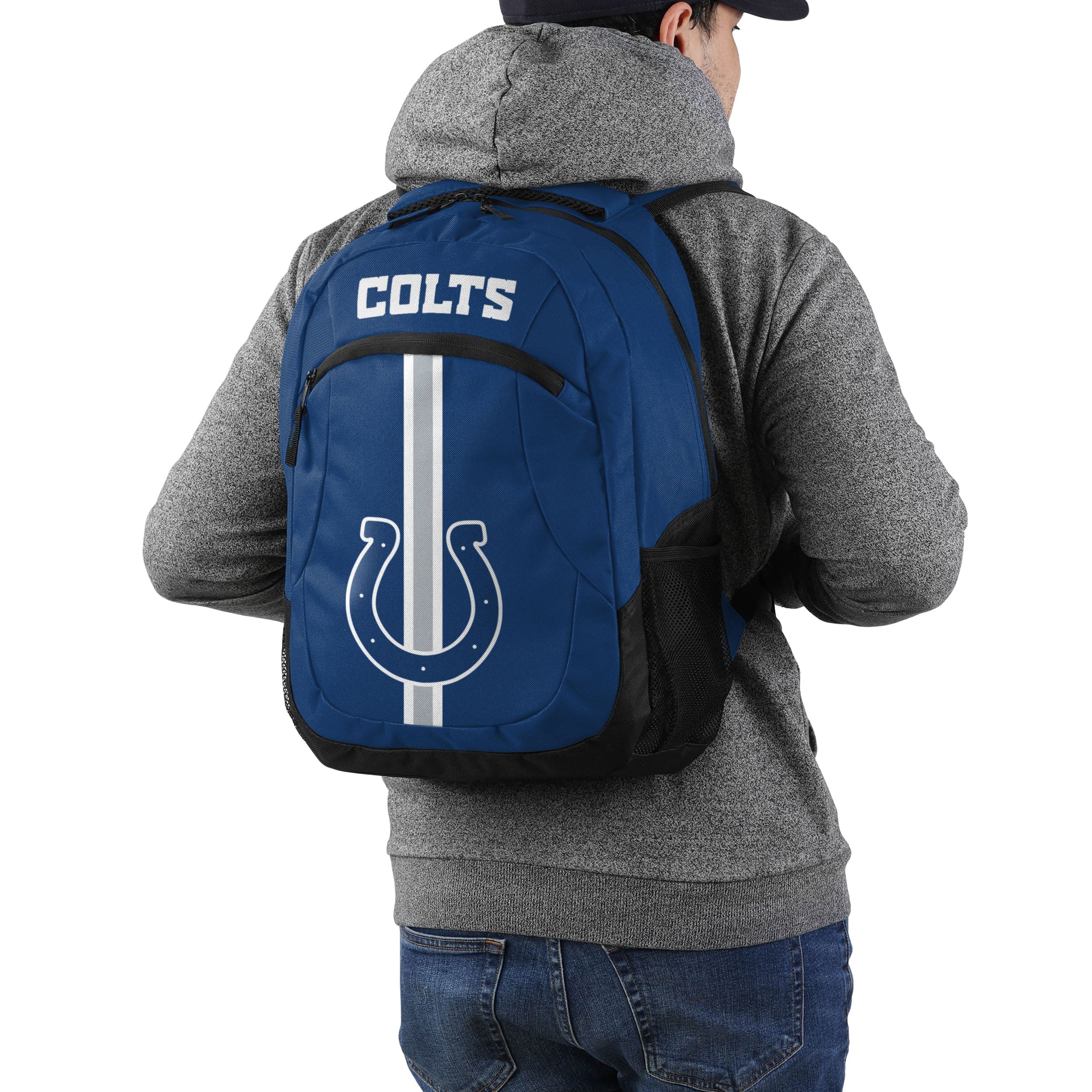 Indianapolis Colts NFL Blue Alternate Color Action Backpack - Image 5