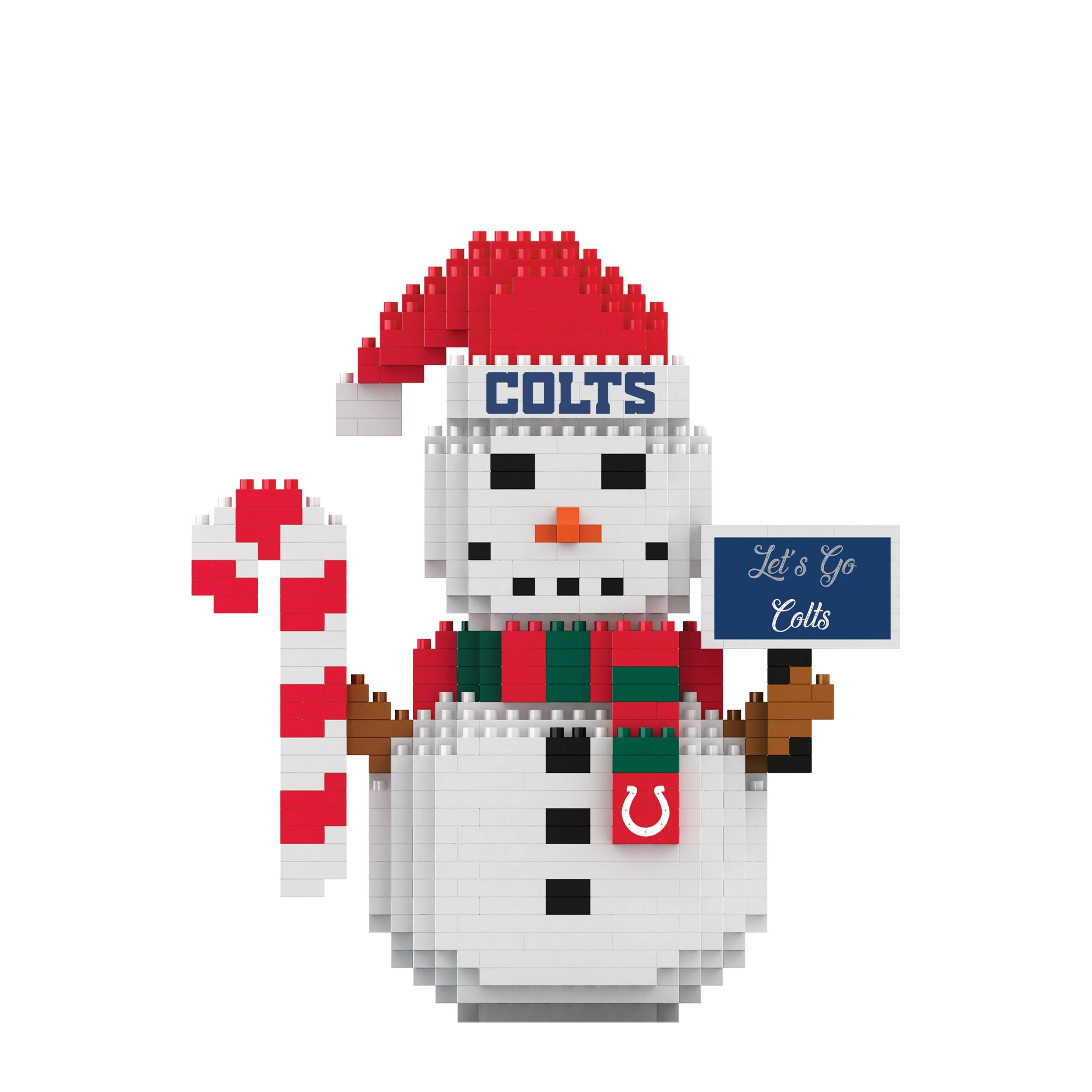 Indianapolis Colts NFL BRXLZ Snowman - Image 2
