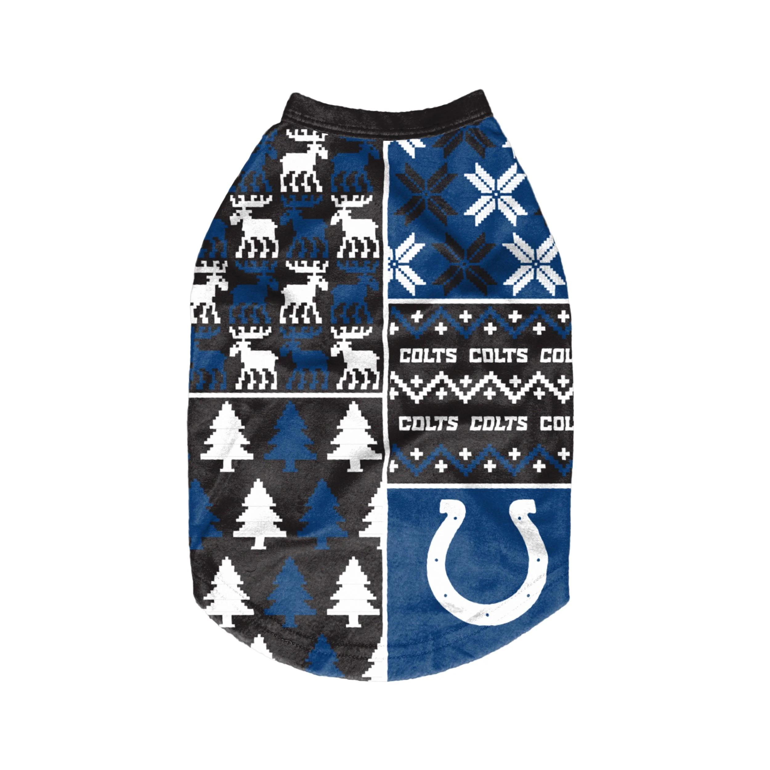 Indianapolis Colts NFL Busy Block Dog Sweater - Image 2