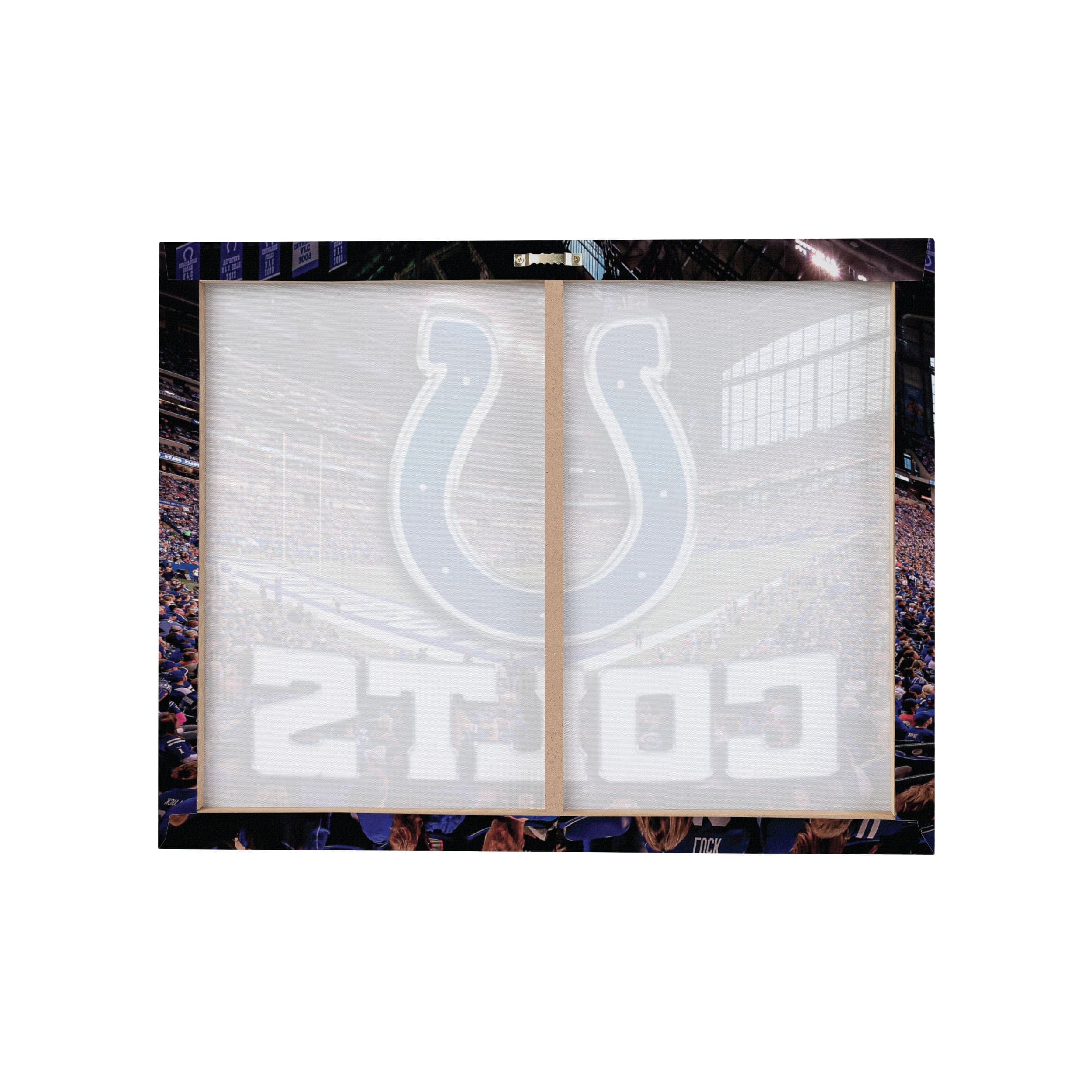Indianapolis Colts NFL Canvas Wall Sign - Image 5