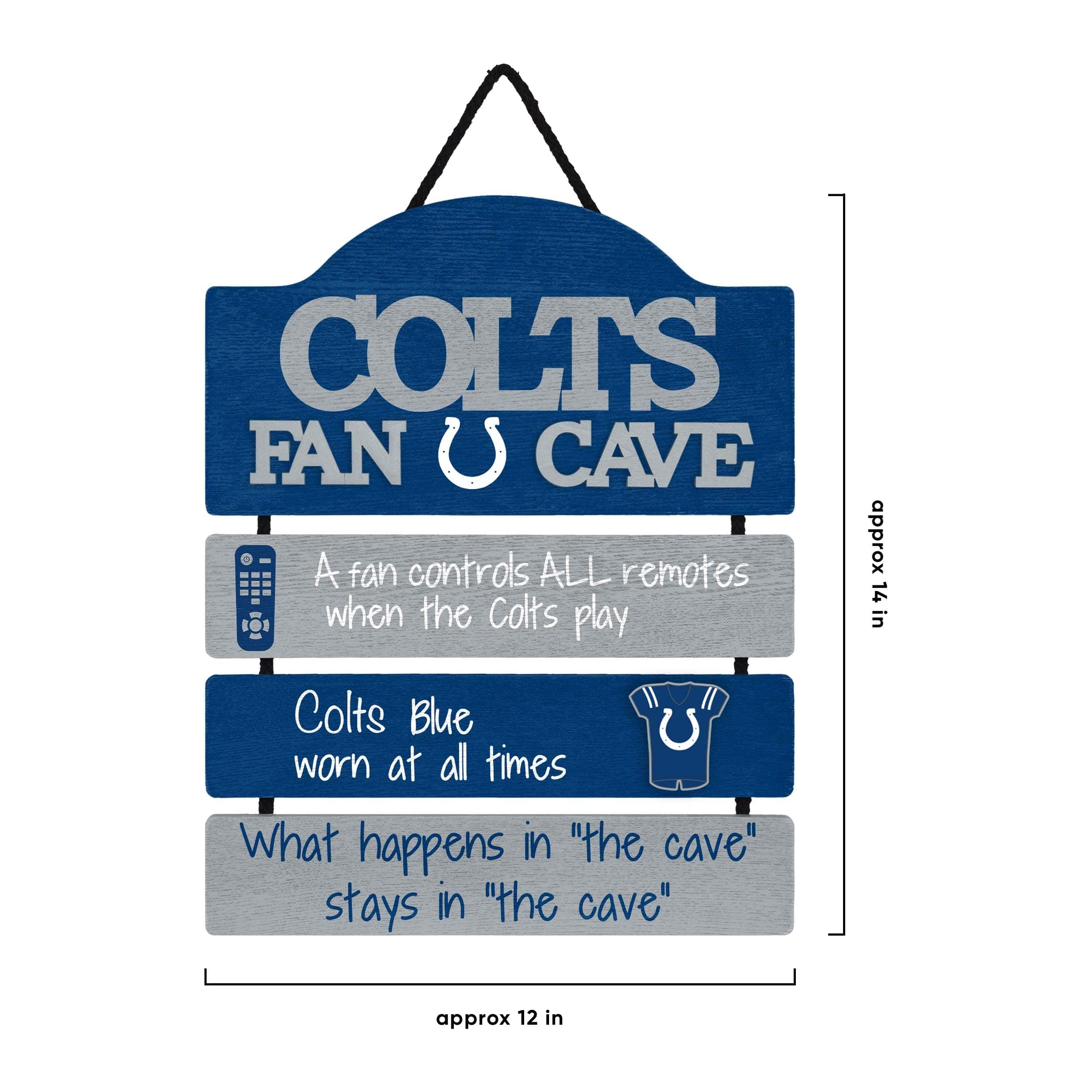 Indianapolis Colts NFL Fancave Sign - Image 3