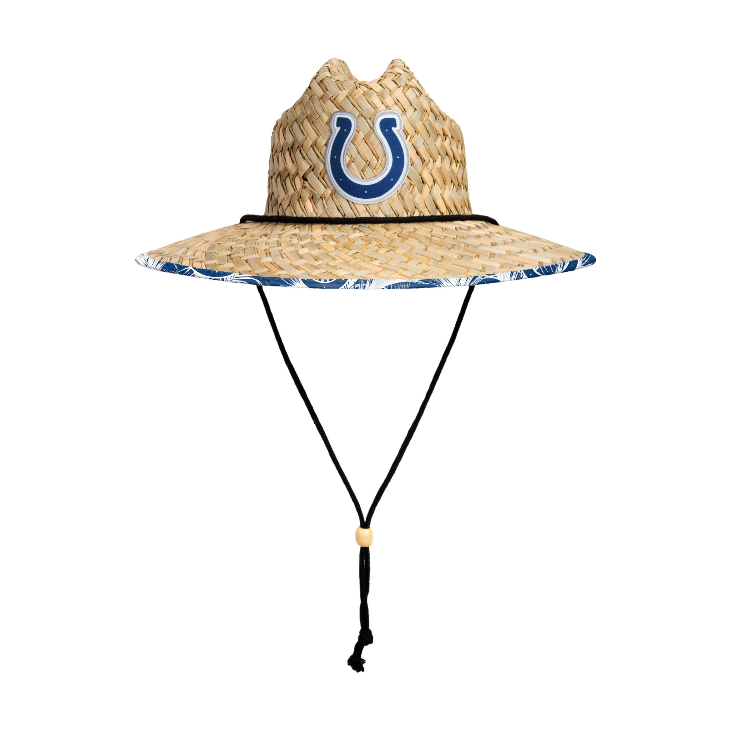 Indianapolis Colts NFL Floral Straw Hat - Image 3
