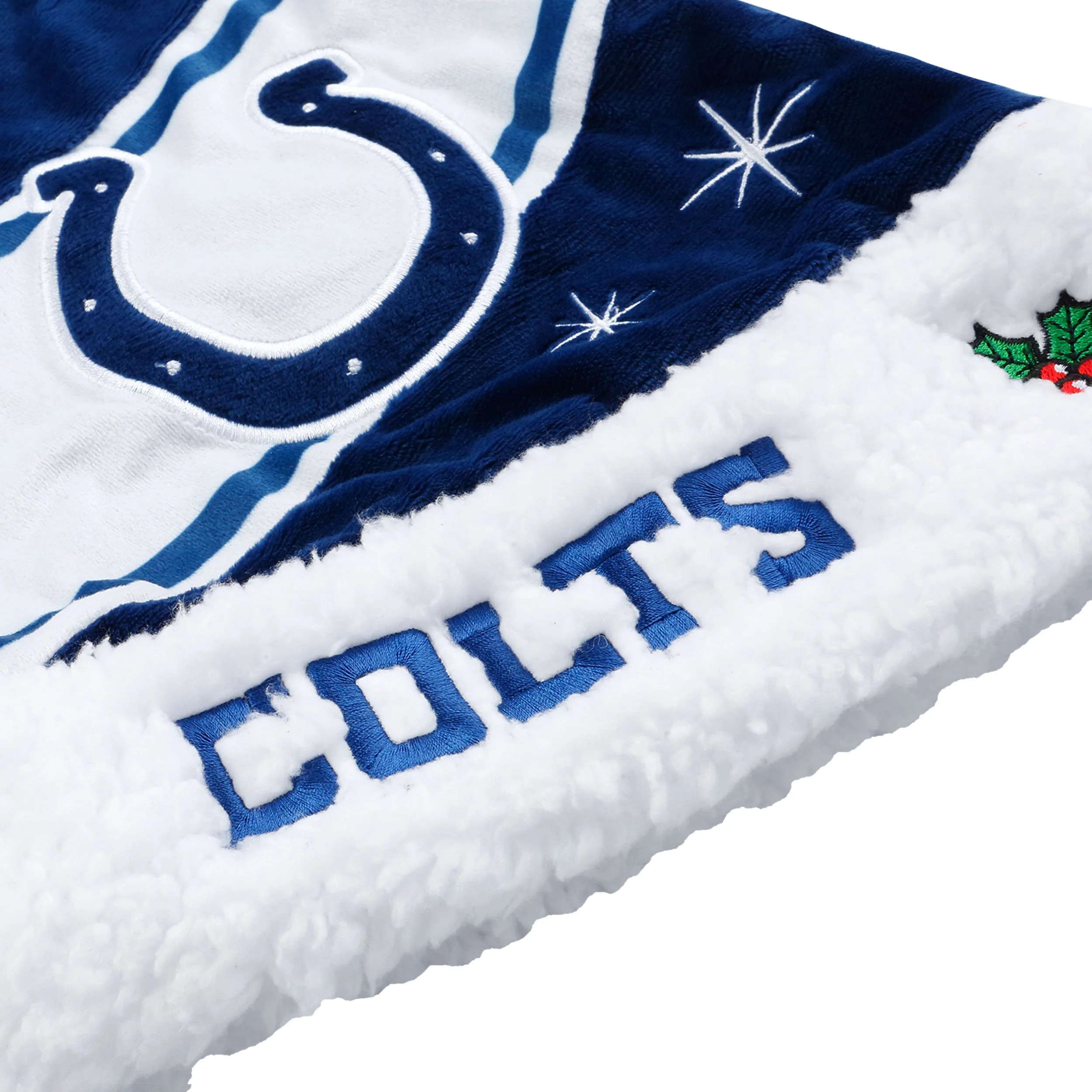 Indianapolis Colts NFL High End Santa Hat - Image 2