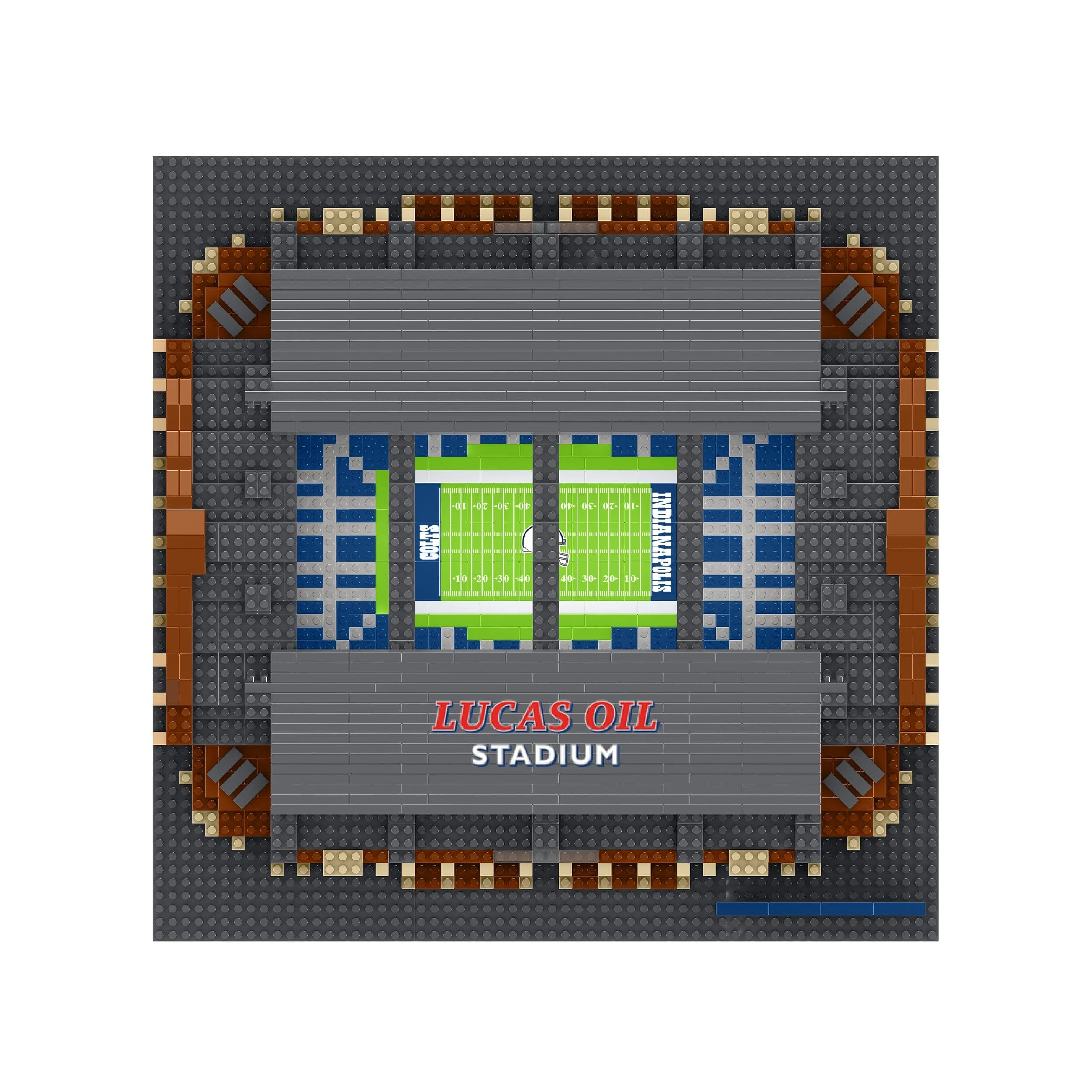 Indianapolis Colts NFL Lucas Oil Stadium BRXLZ Stadium - Image 7