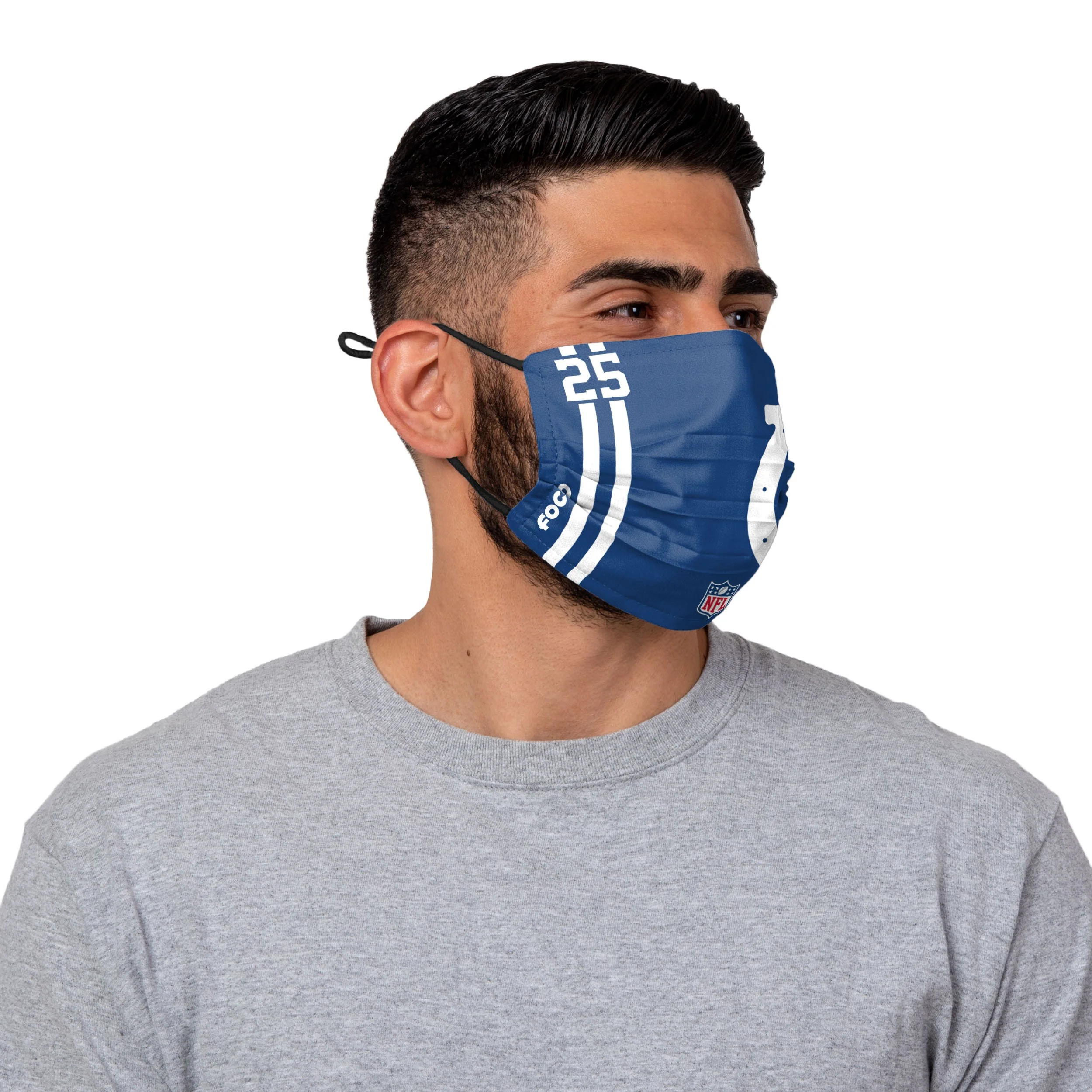 Indianapolis Colts NFL Marlon Mack On-Field Sideline Logo Face Cover - Image 2