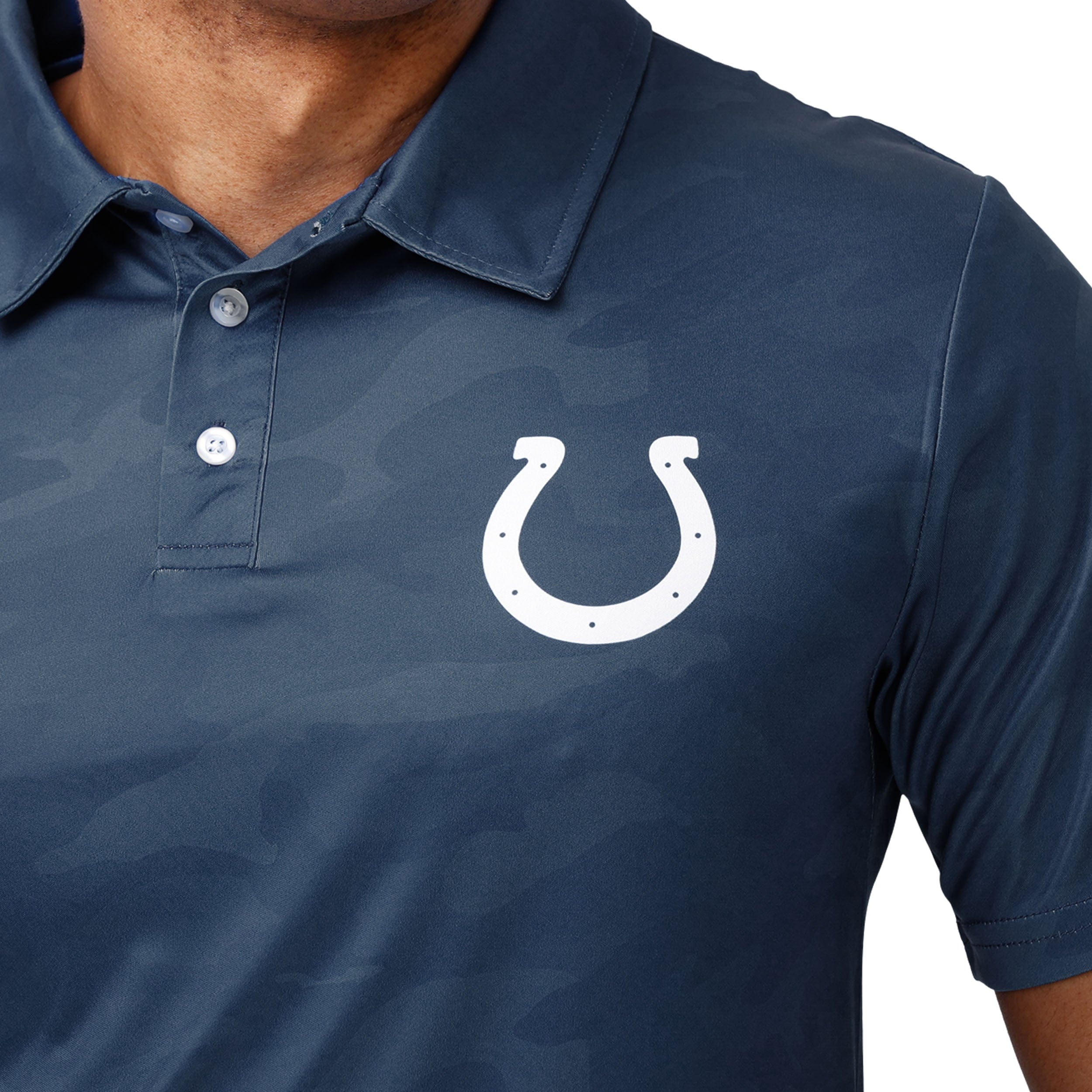 Indianapolis Colts NFL Mens Color Camo Polyester Polo - Image 4