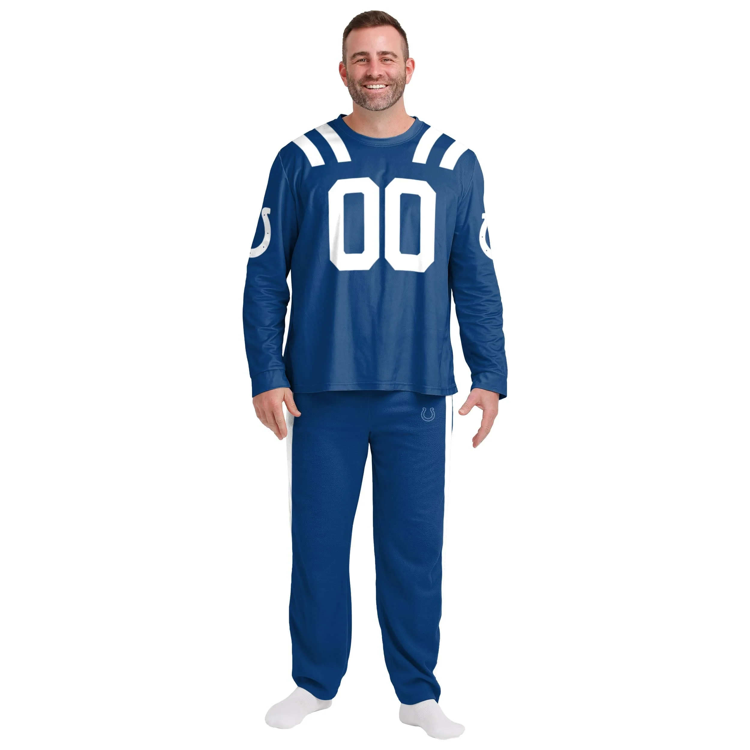 Indianapolis Colts NFL Mens Gameday Ready Lounge Shirt - Image 3