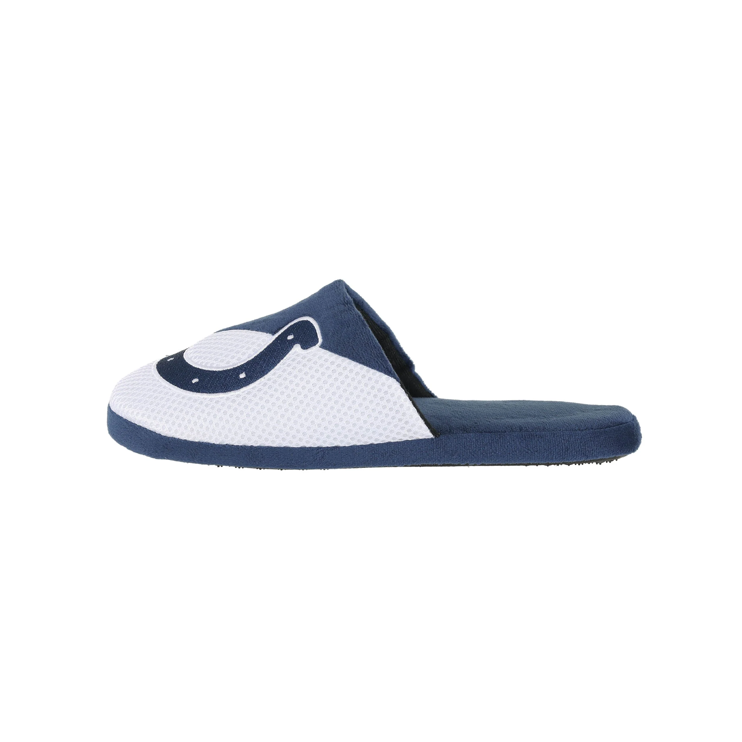 Indianapolis Colts NFL Mens Logo Staycation Slippers - Image 2