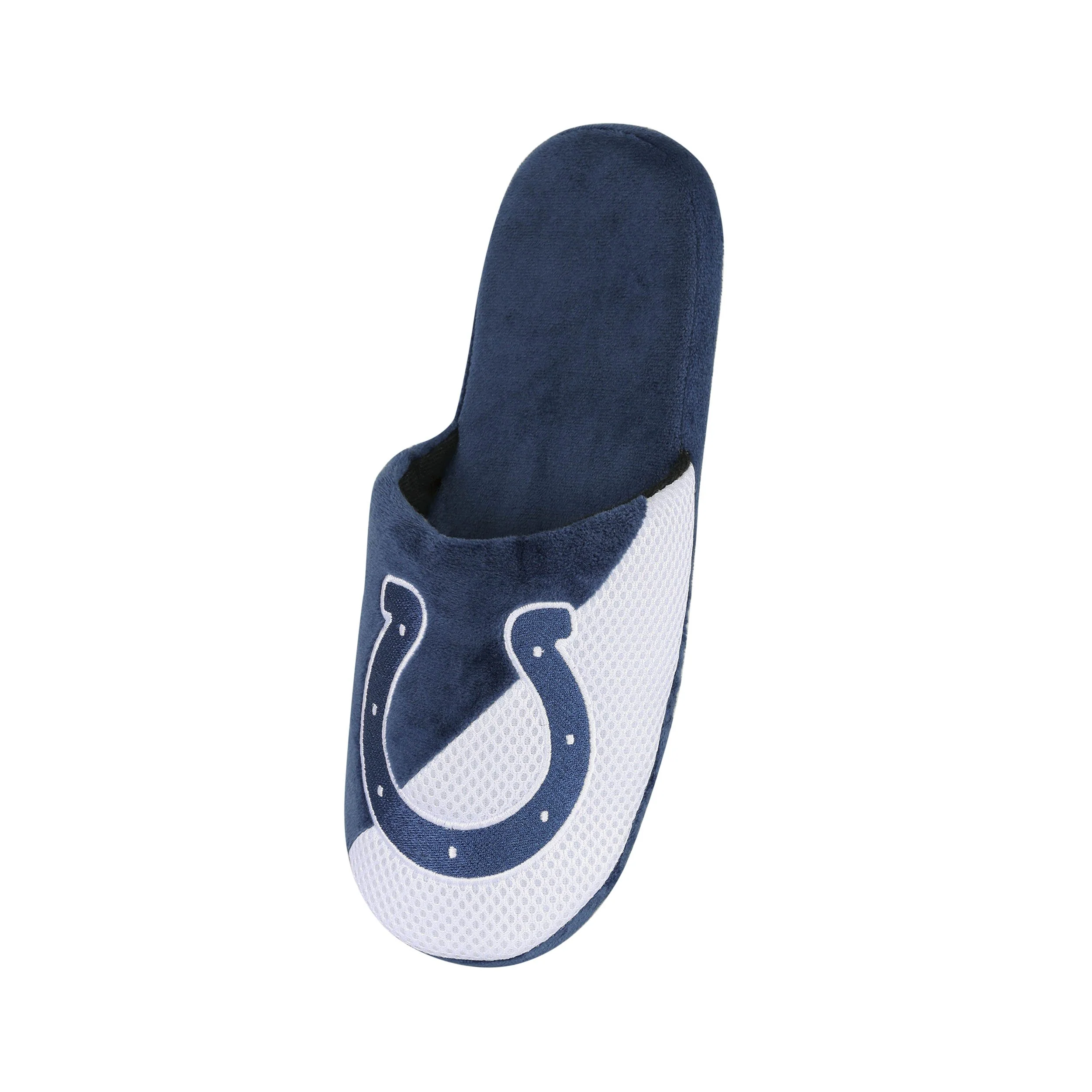Indianapolis Colts NFL Mens Logo Staycation Slippers - Image 3