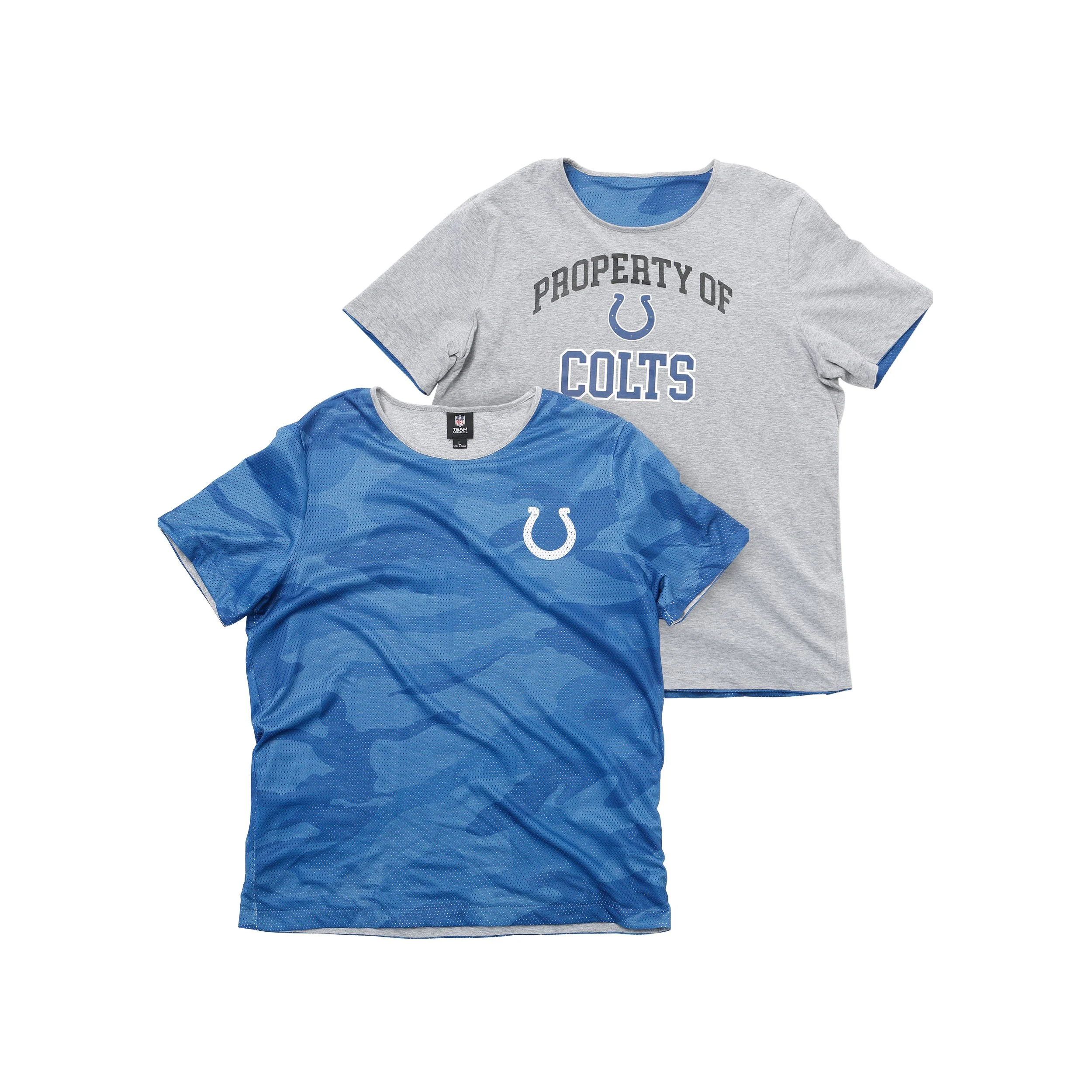 Indianapolis Colts NFL Mens Reversible Mesh Matchup T-Shirt - Image 2
