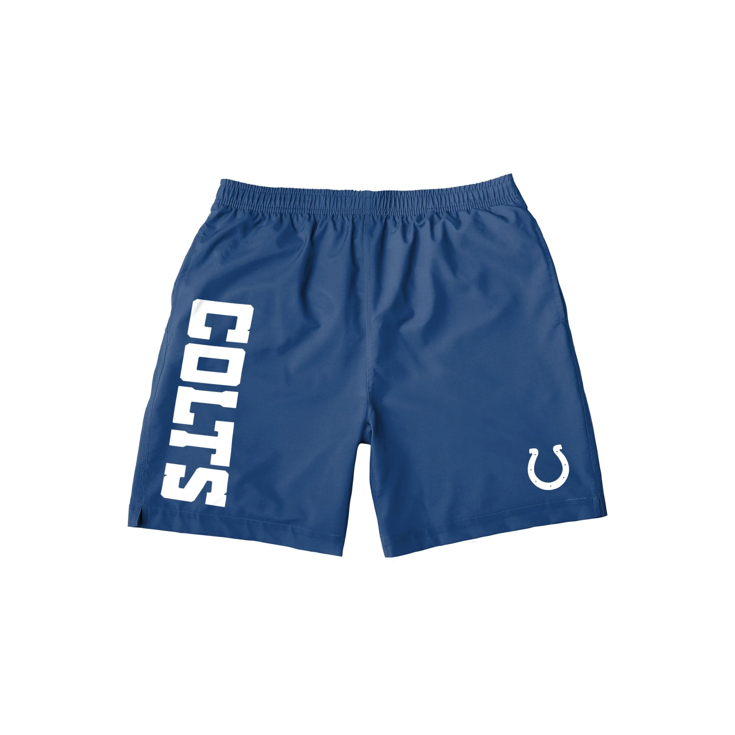 Indianapolis Colts NFL Mens Solid Wordmark Traditional Swimming Trunks - Image 4