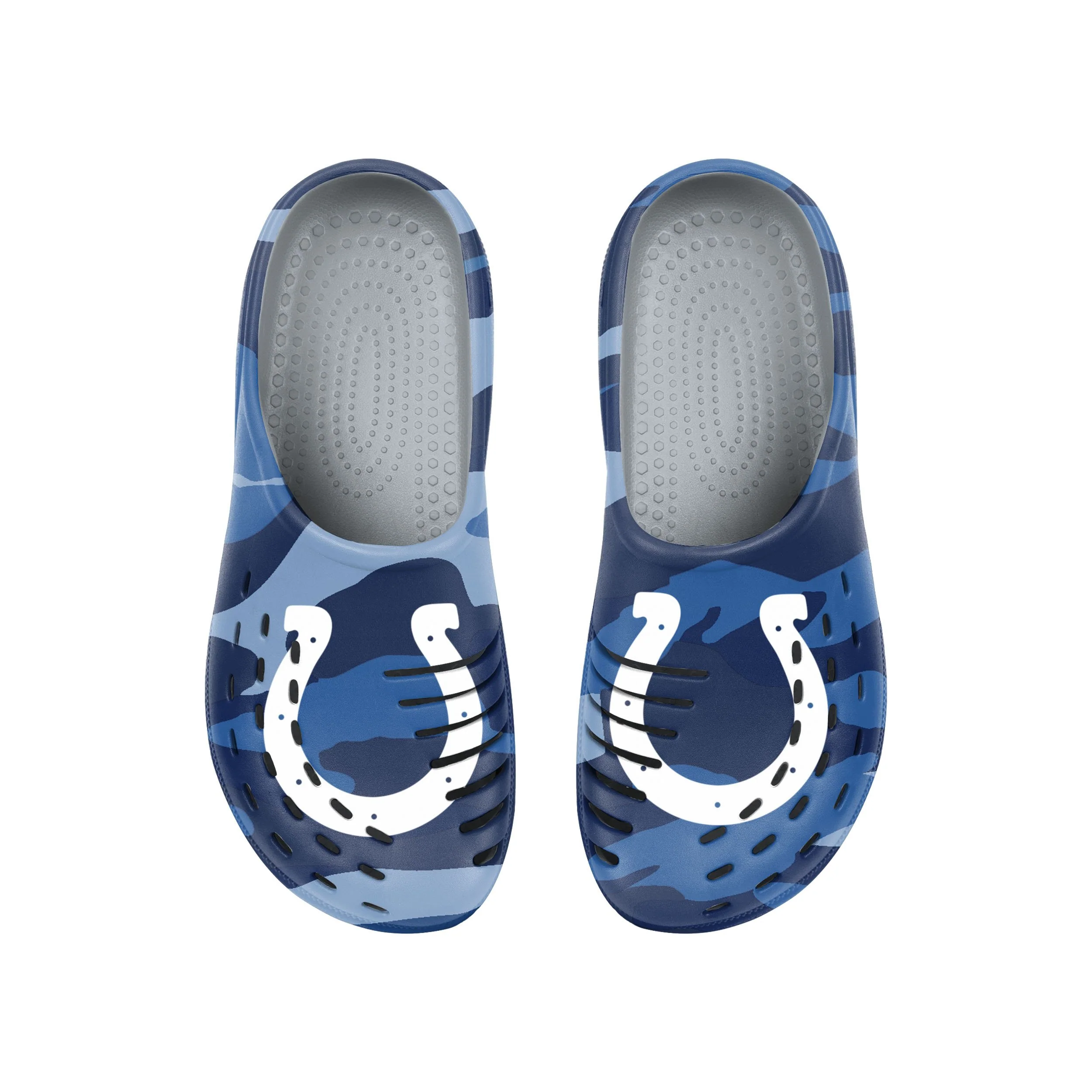 Indianapolis Colts NFL Mens Tonal Camo Clog - Image 4