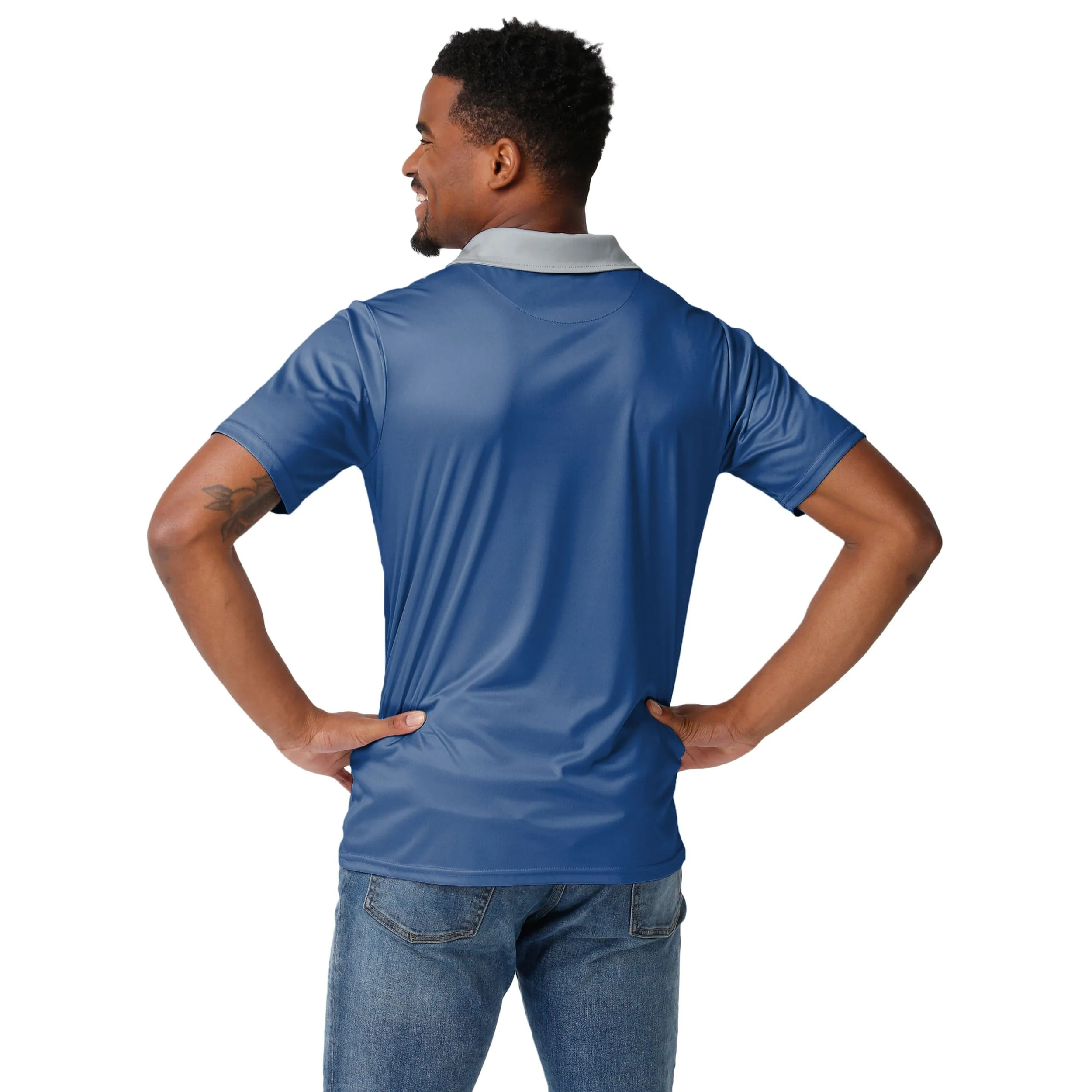 Indianapolis Colts NFL Mens Workday Warrior Polyester Polo - Image 3