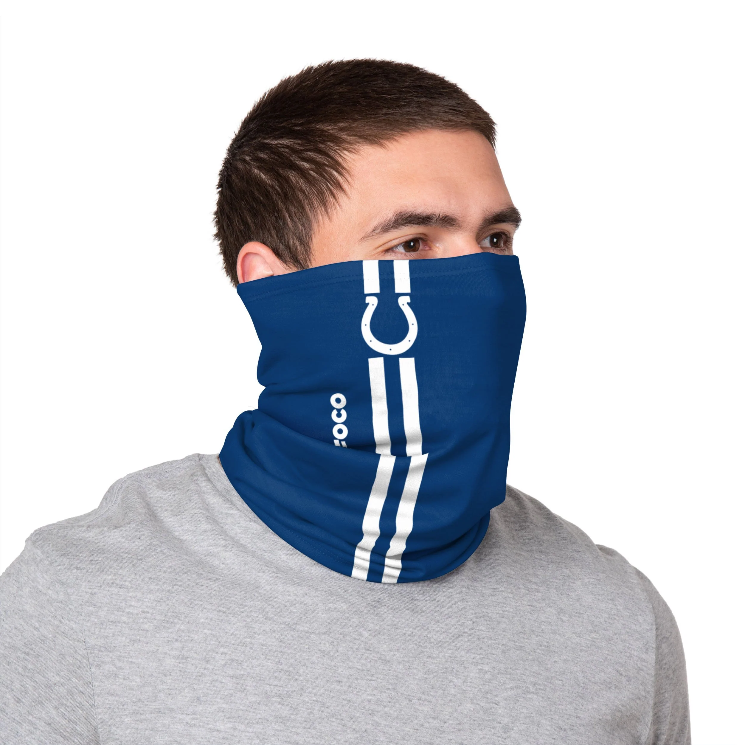 Indianapolis Colts NFL On-Field Sideline Gaiter Scarf - Image 3