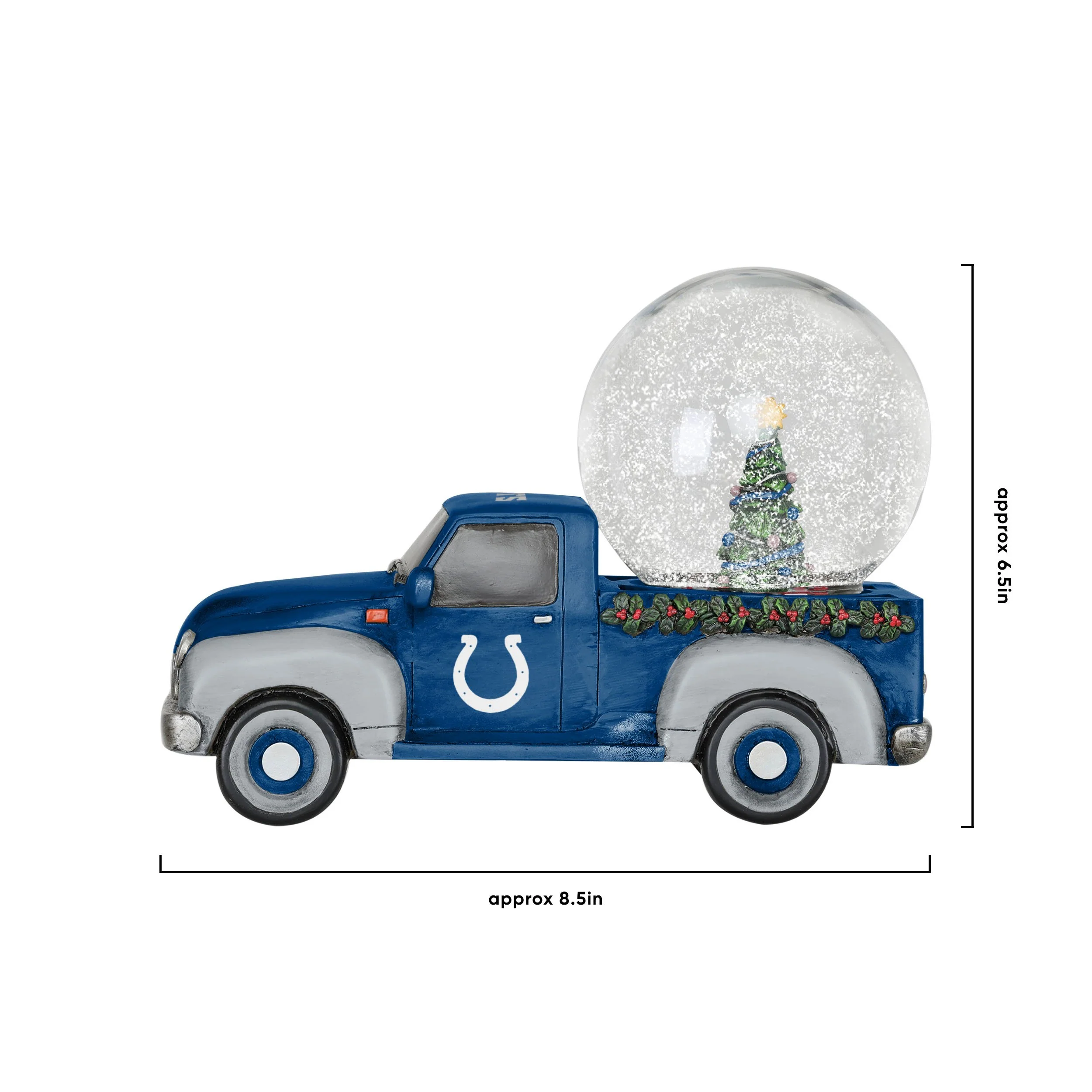 Indianapolis Colts NFL Pickup Truck Snow Globe - Image 5