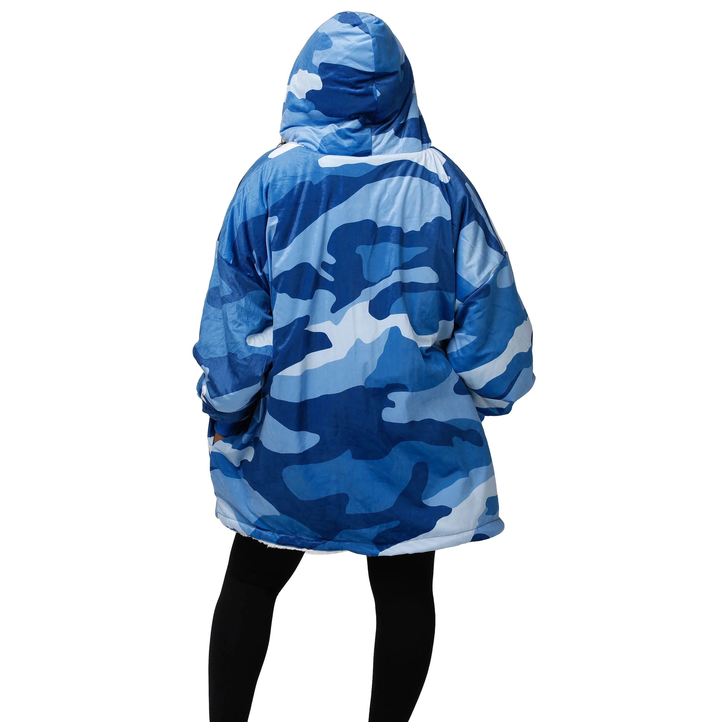 Indianapolis Colts NFL Reversible Team Color Camo Hoodeez - Image 2