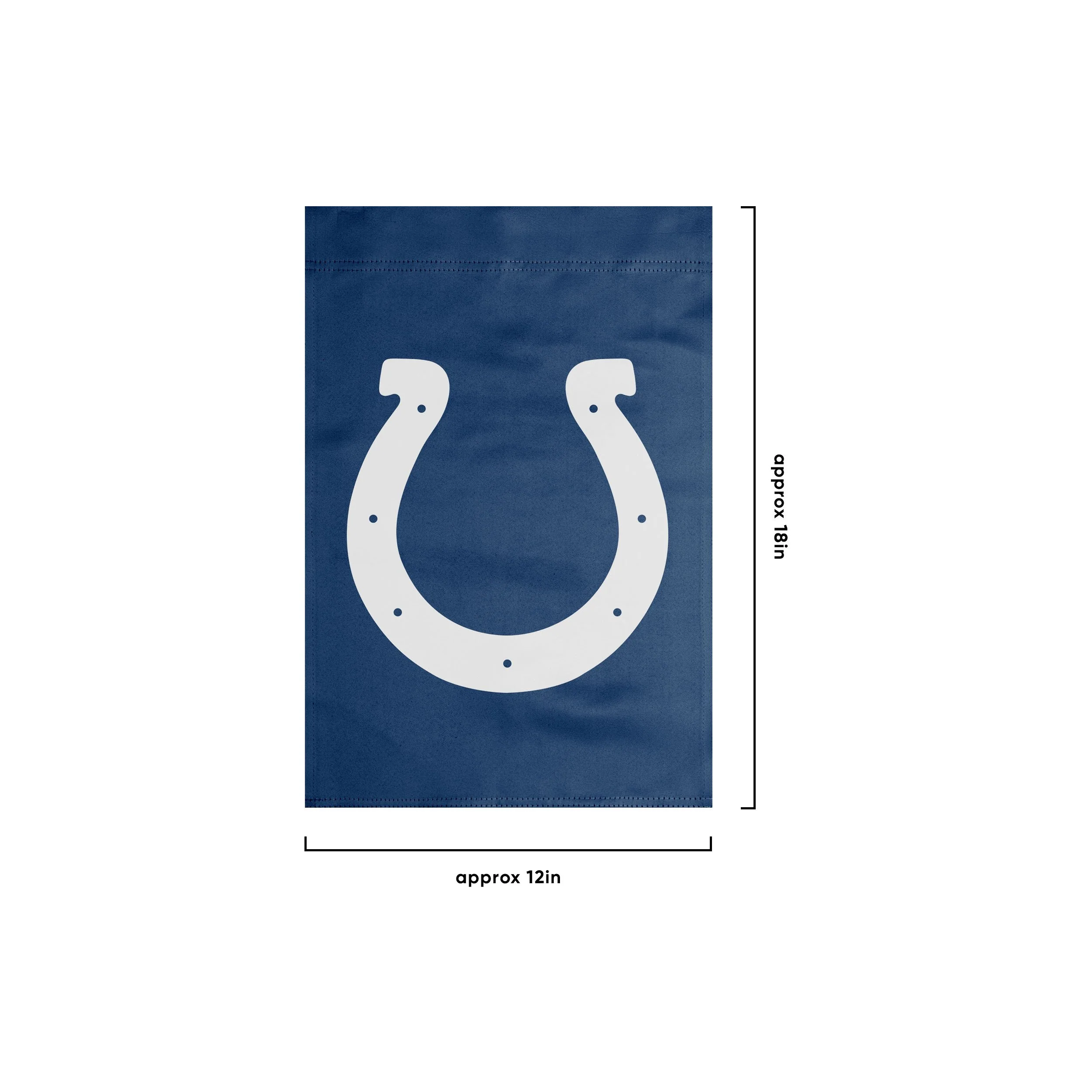 Indianapolis Colts NFL Solid Garden Flag - Image 3