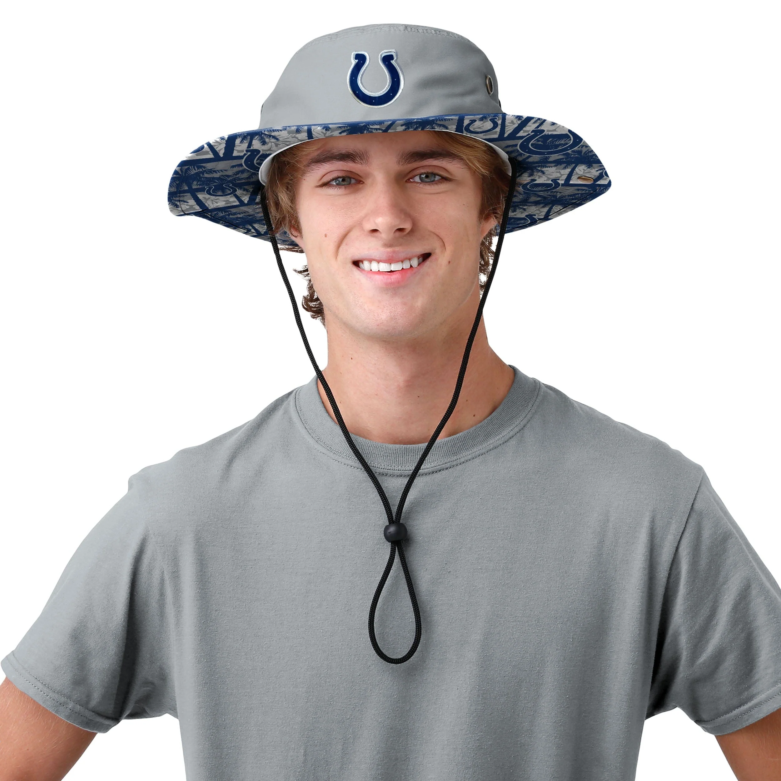 Indianapolis Colts NFL Solid Hybrid Boonie Hat - Image 2