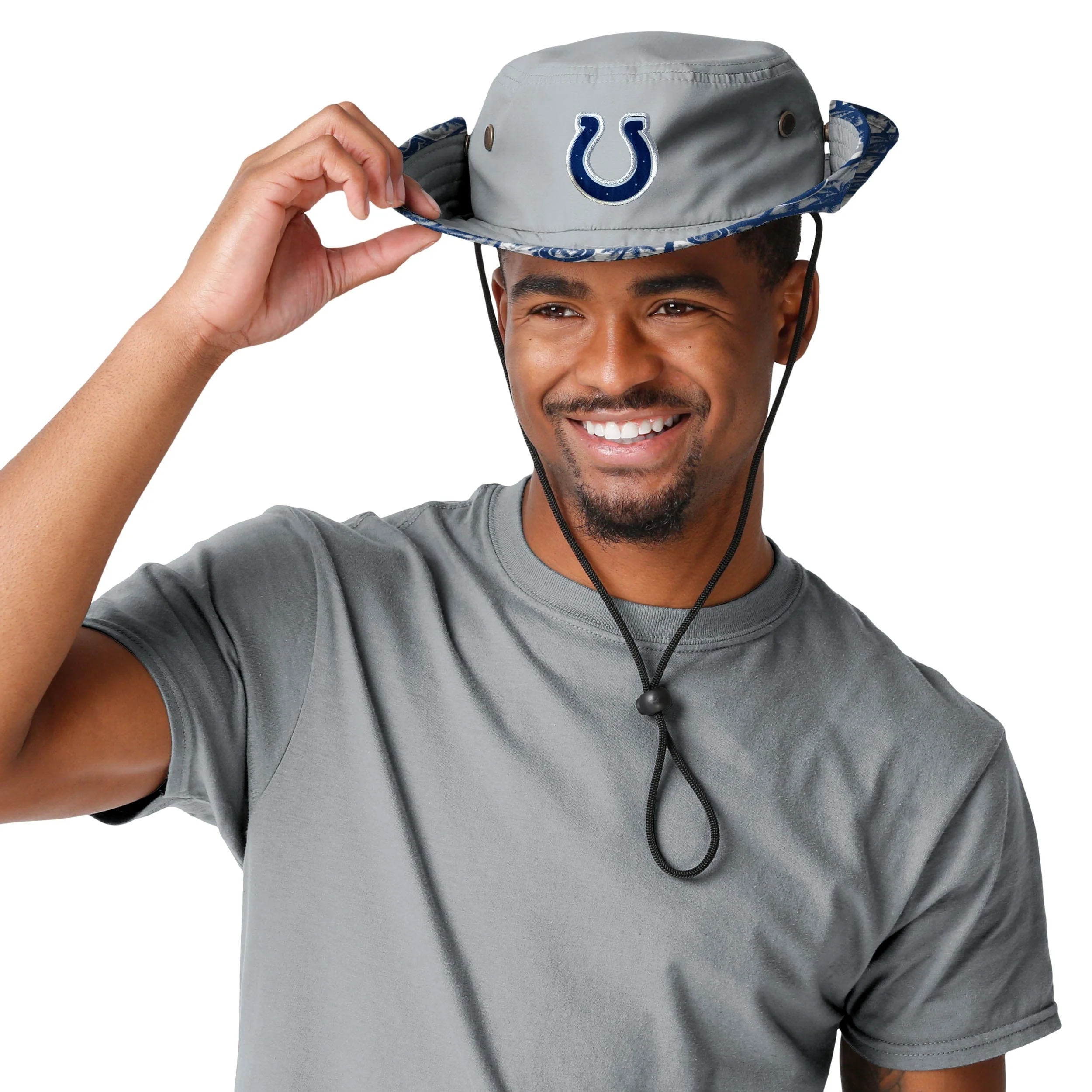 Indianapolis Colts NFL Solid Hybrid Boonie Hat - Image 3