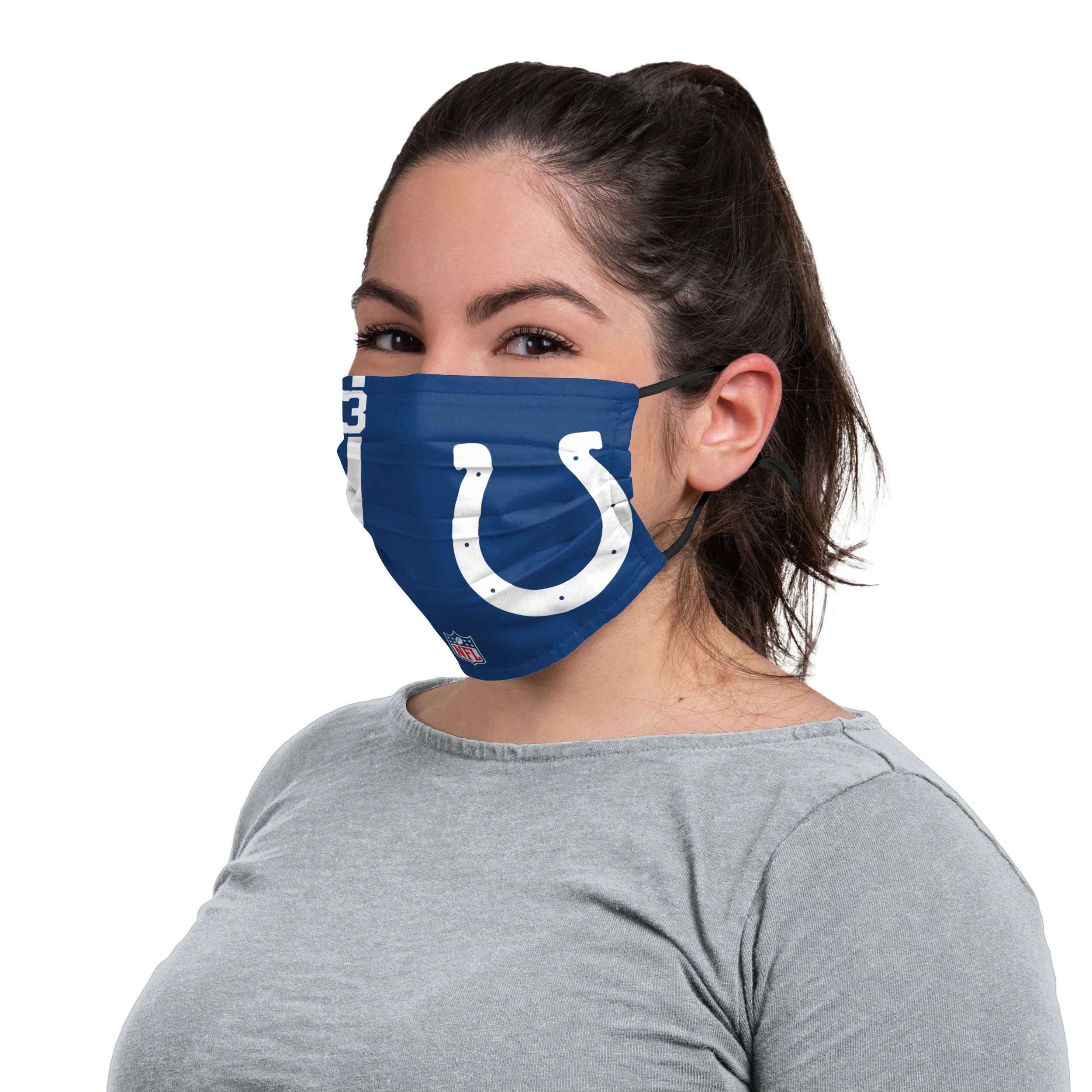 Indianapolis Colts NFL TY Hilton On-Field Sideline Logo Face Cover - Image 3