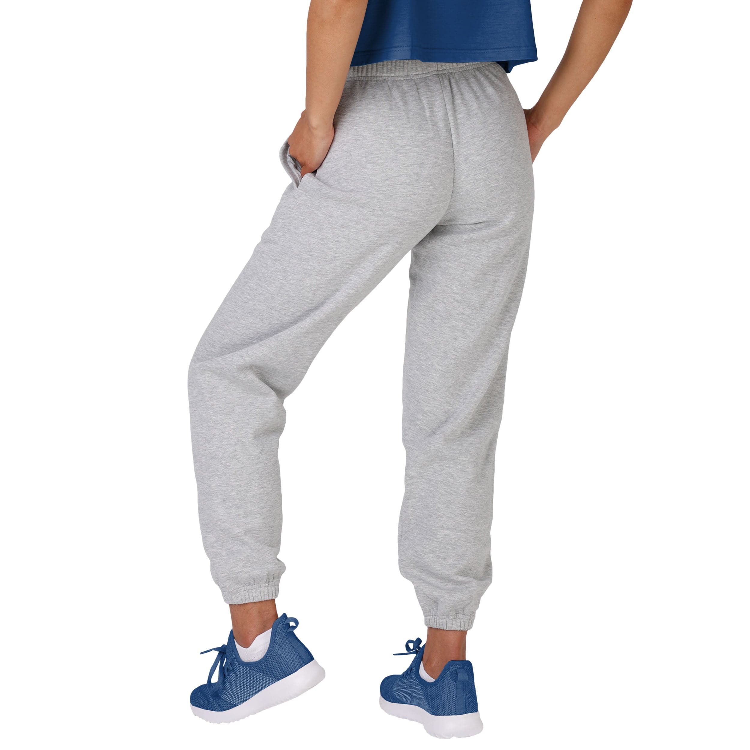 Indianapolis Colts NFL Womens Big Wordmark Gray Sweatpants - Image 2