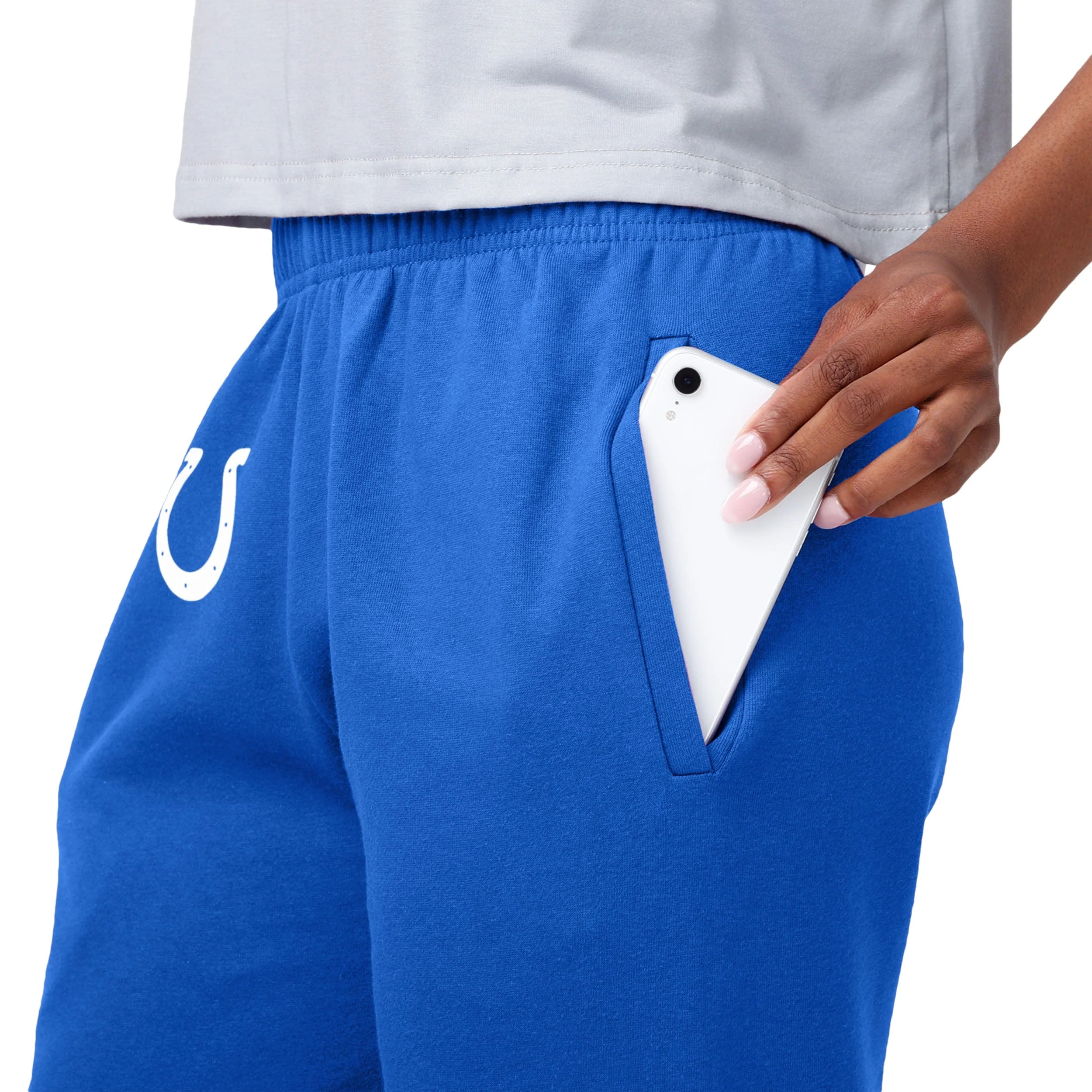 Indianapolis Colts NFL Womens Script Wordmark Team Color Sweatpants - Image 3
