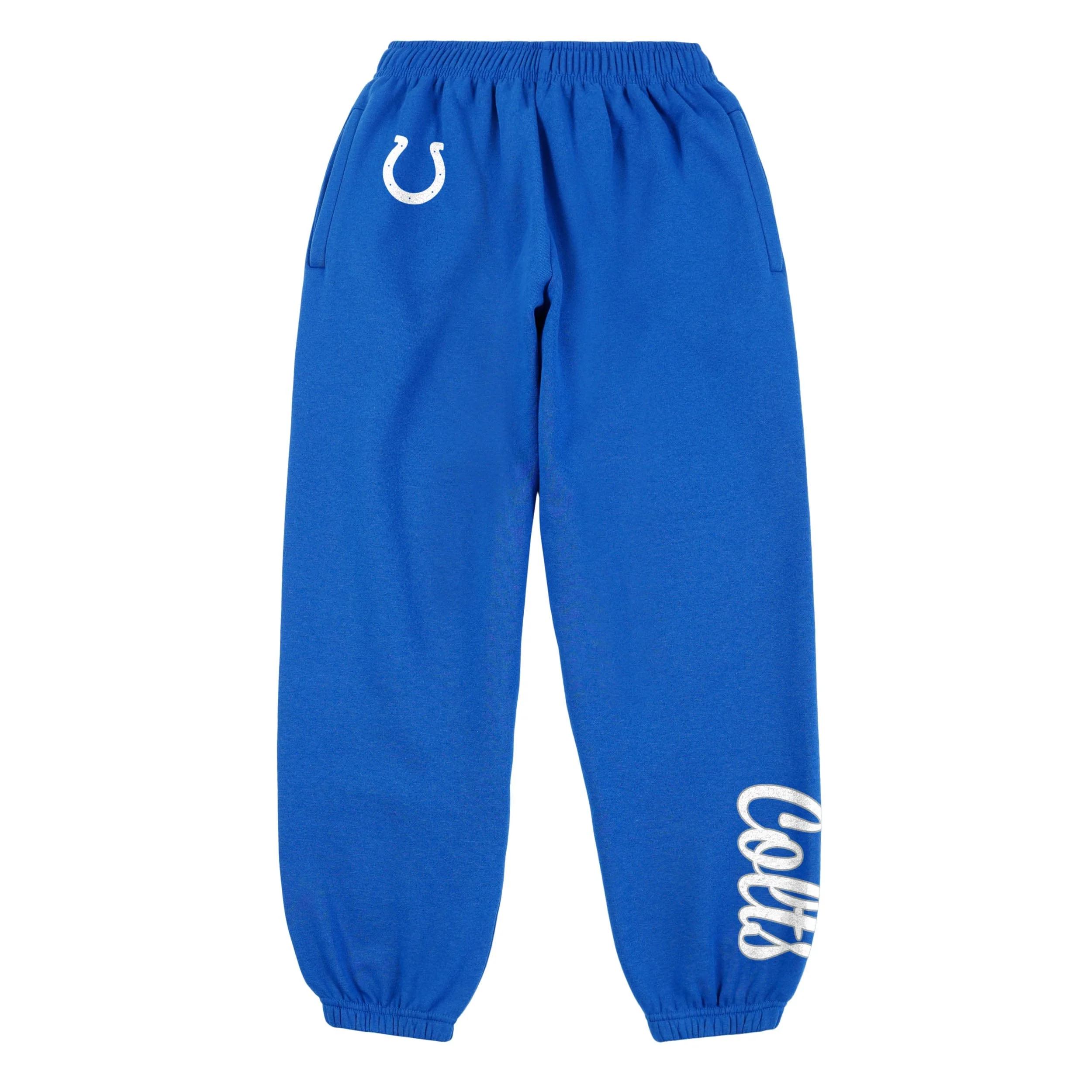 Indianapolis Colts NFL Womens Script Wordmark Team Color Sweatpants - Image 5