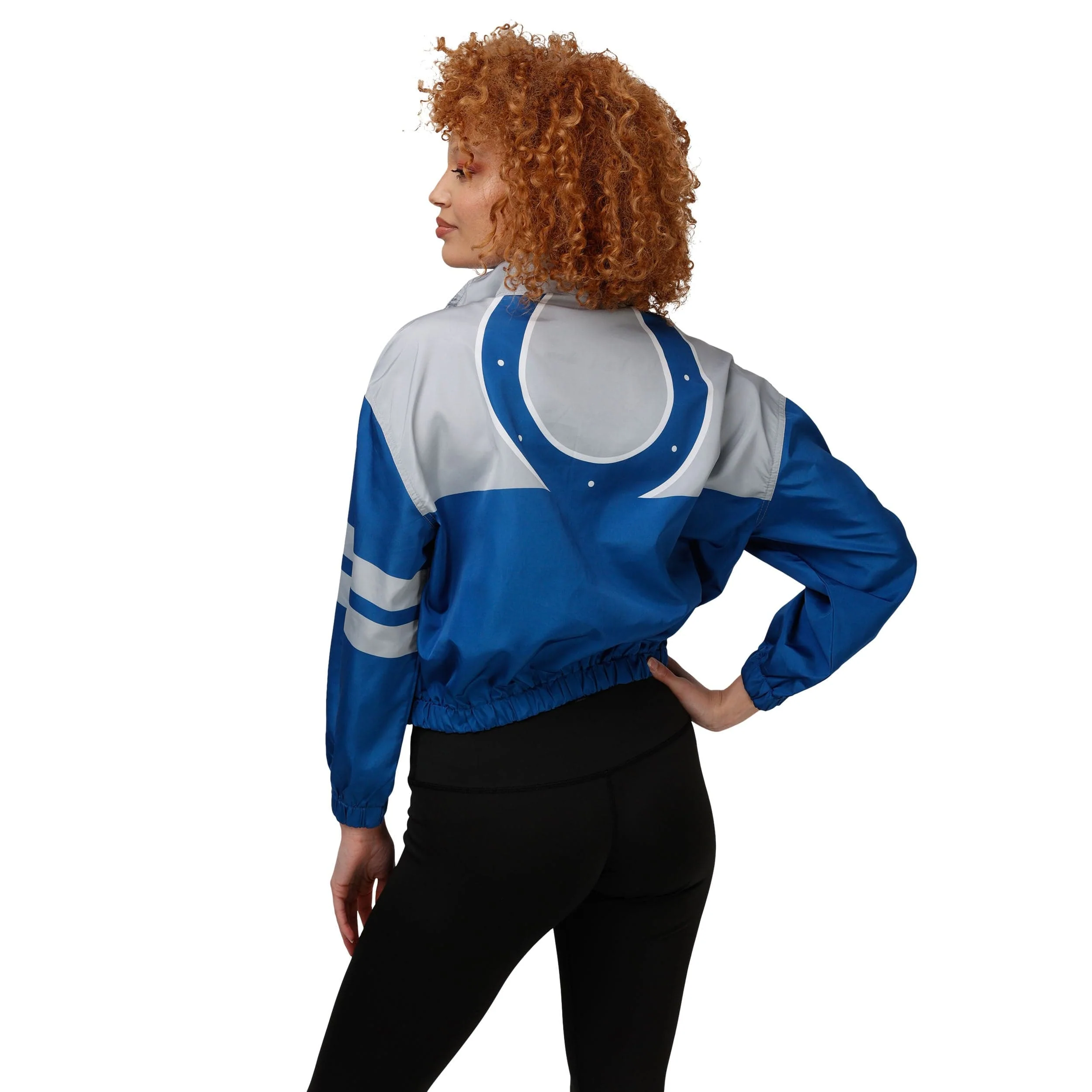 Indianapolis Colts NFL Womens Winning Play Windbreaker - Image 2