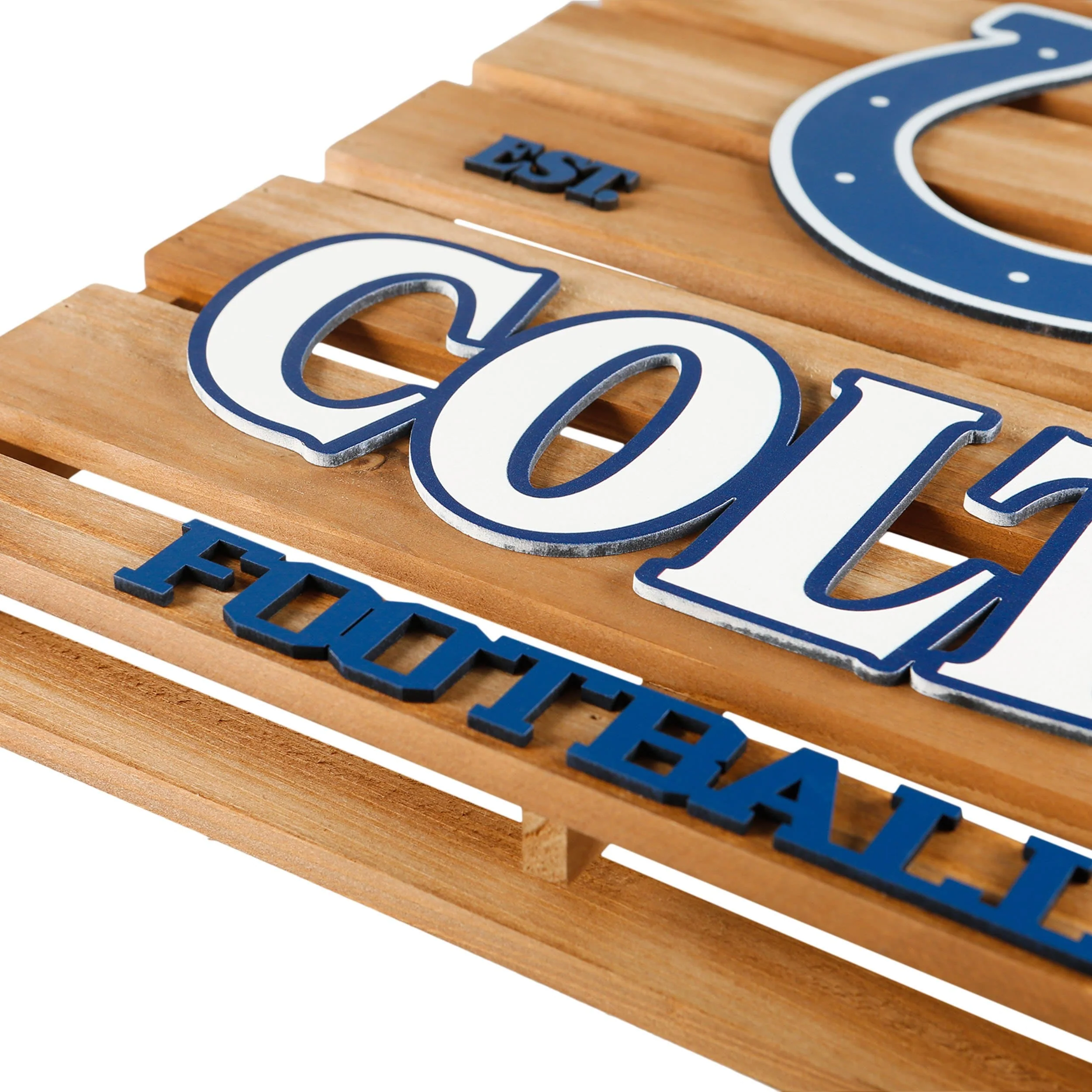 Indianapolis Colts NFL Wood Pallet Sign - Image 4