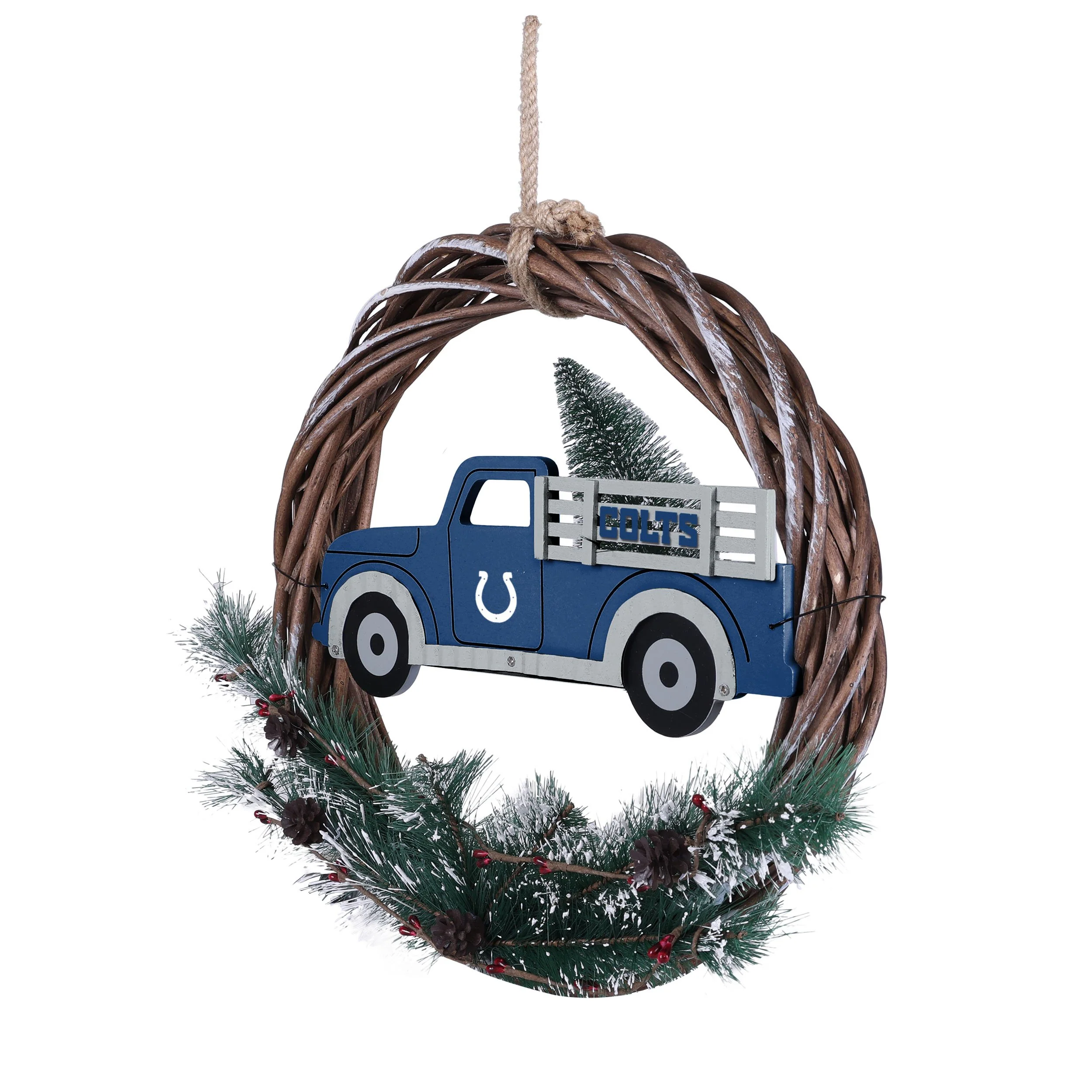 Indianapolis Colts NFL Wreath With Truck - Image 3